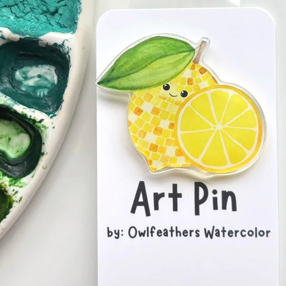 Disco Lemon Pin
