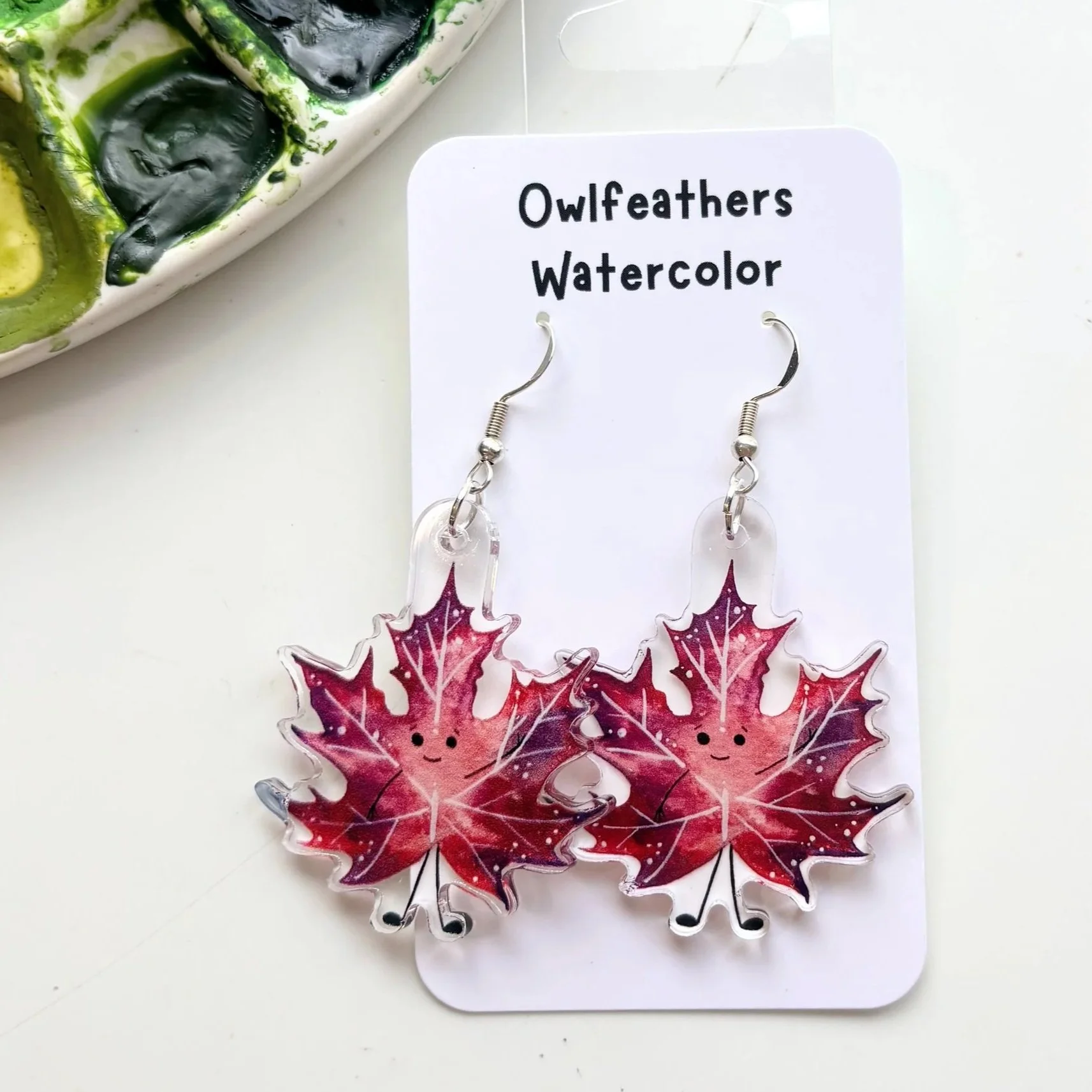 Maple Leaf Earrings