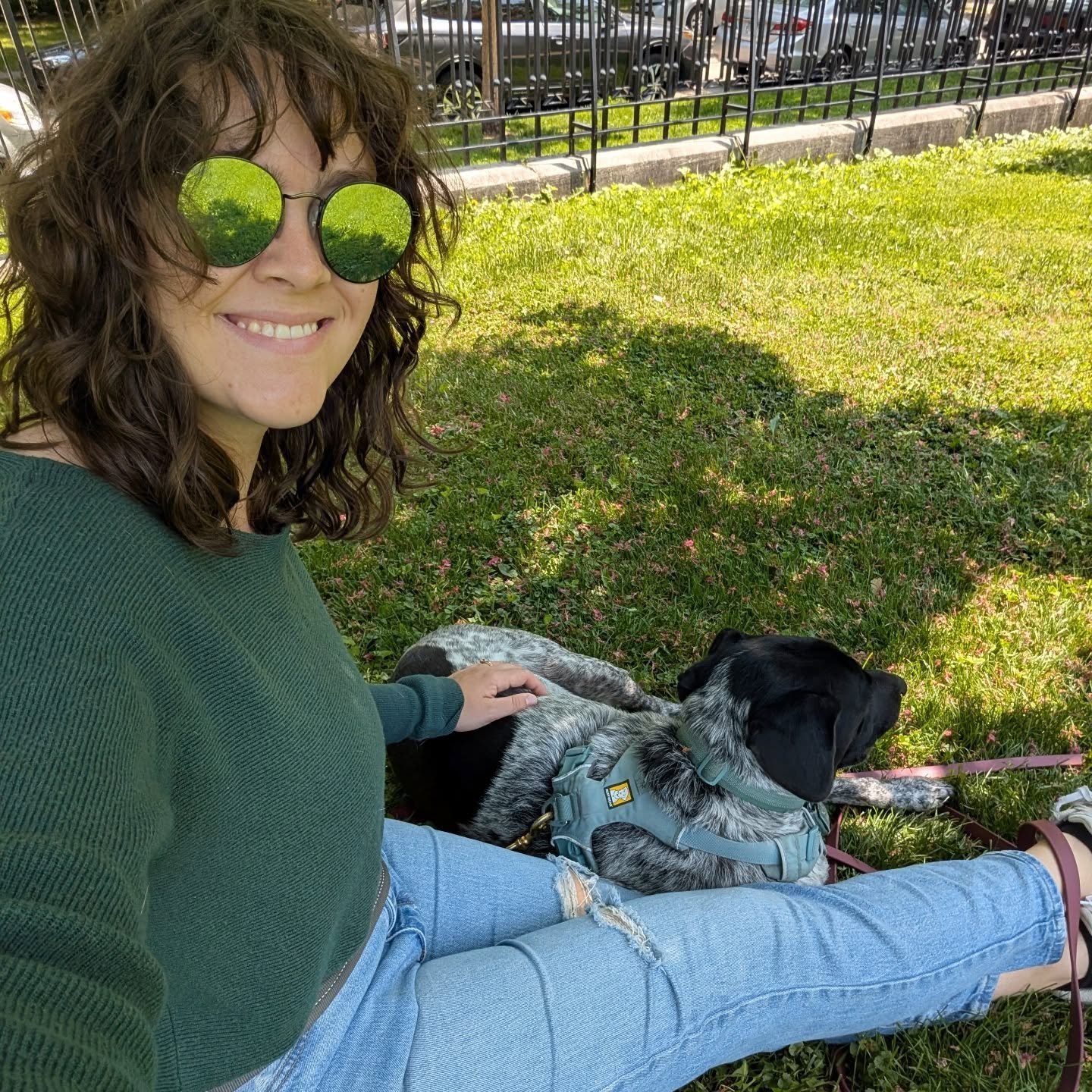 Enjoying a day at the park!