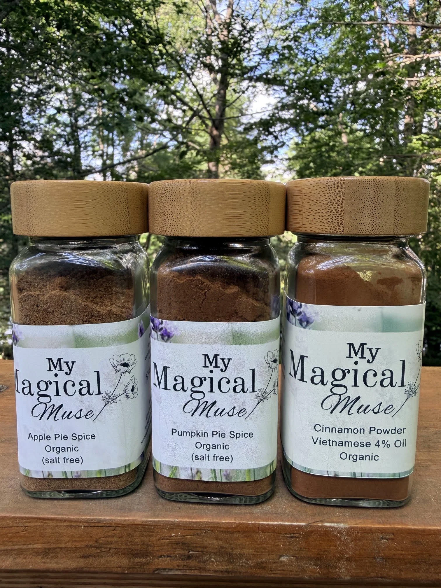 Spice Trio: Apple Pie, Pumpkin Pie, Cinnamon