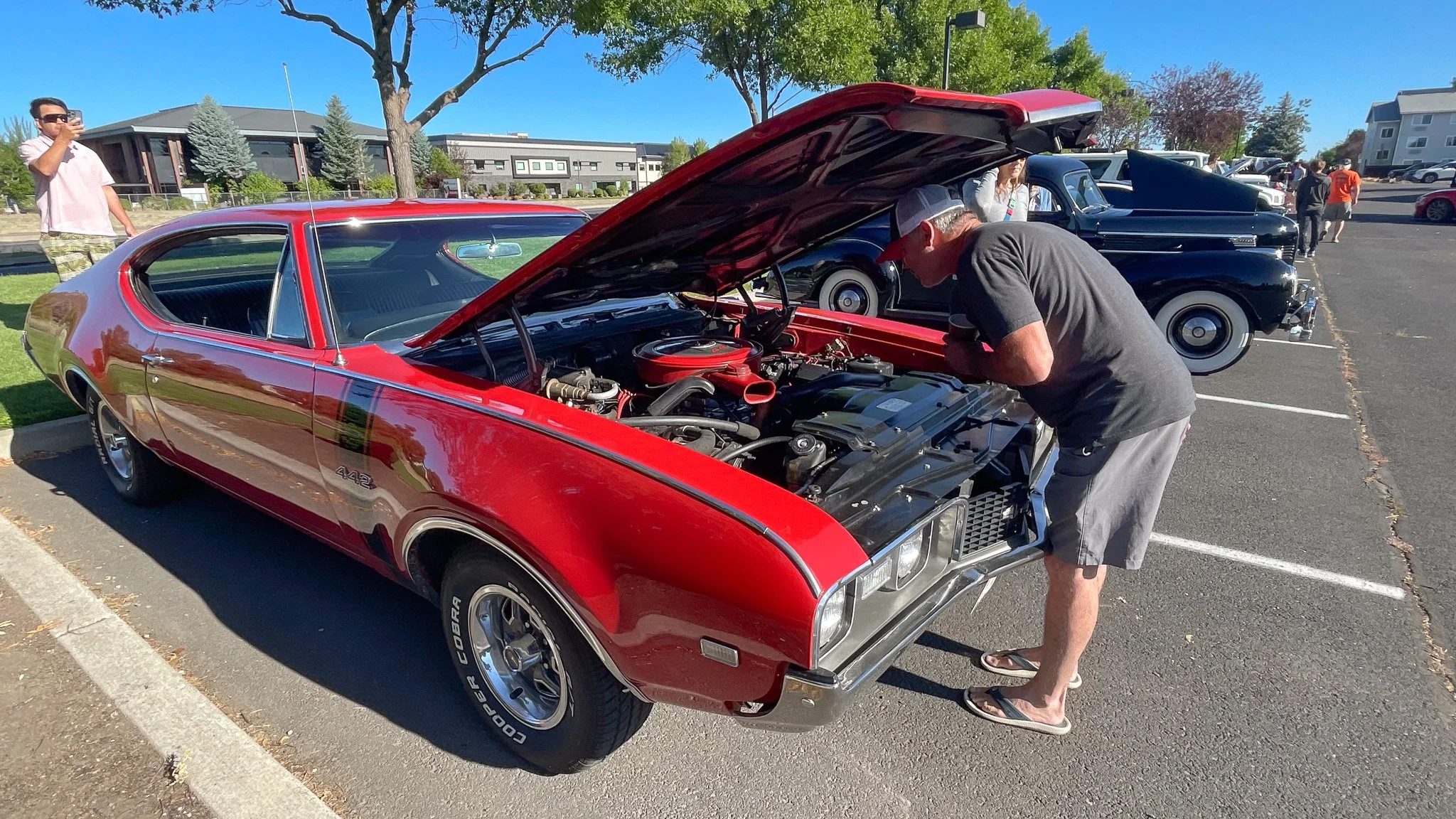 vintage muscle car bend cars & coffee nazarene church parking lot 8-10am.jpg