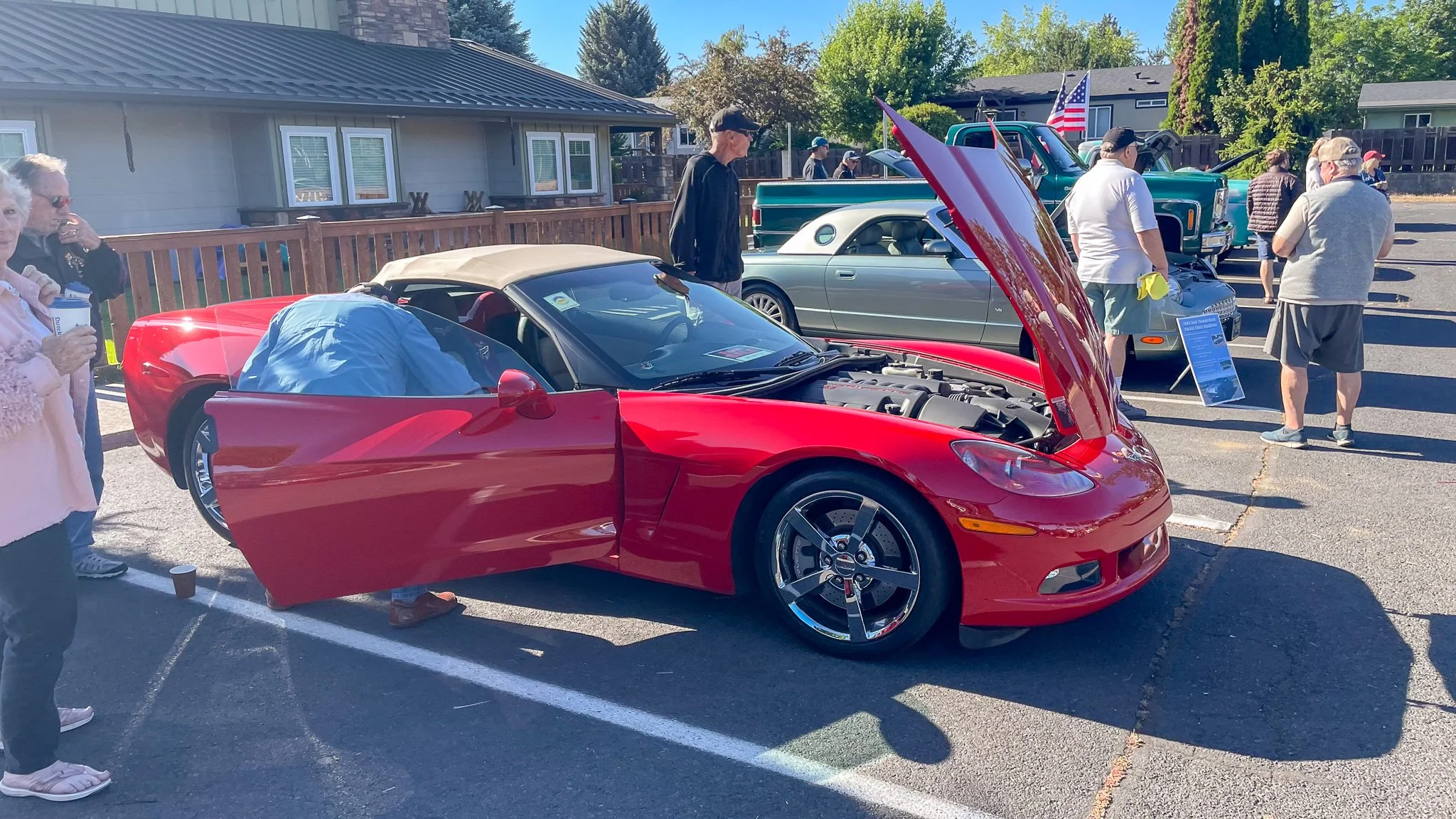 Corvette at Bend Cars & Coffee 1st Saturdays May-Oct in bend Oregon.jpg