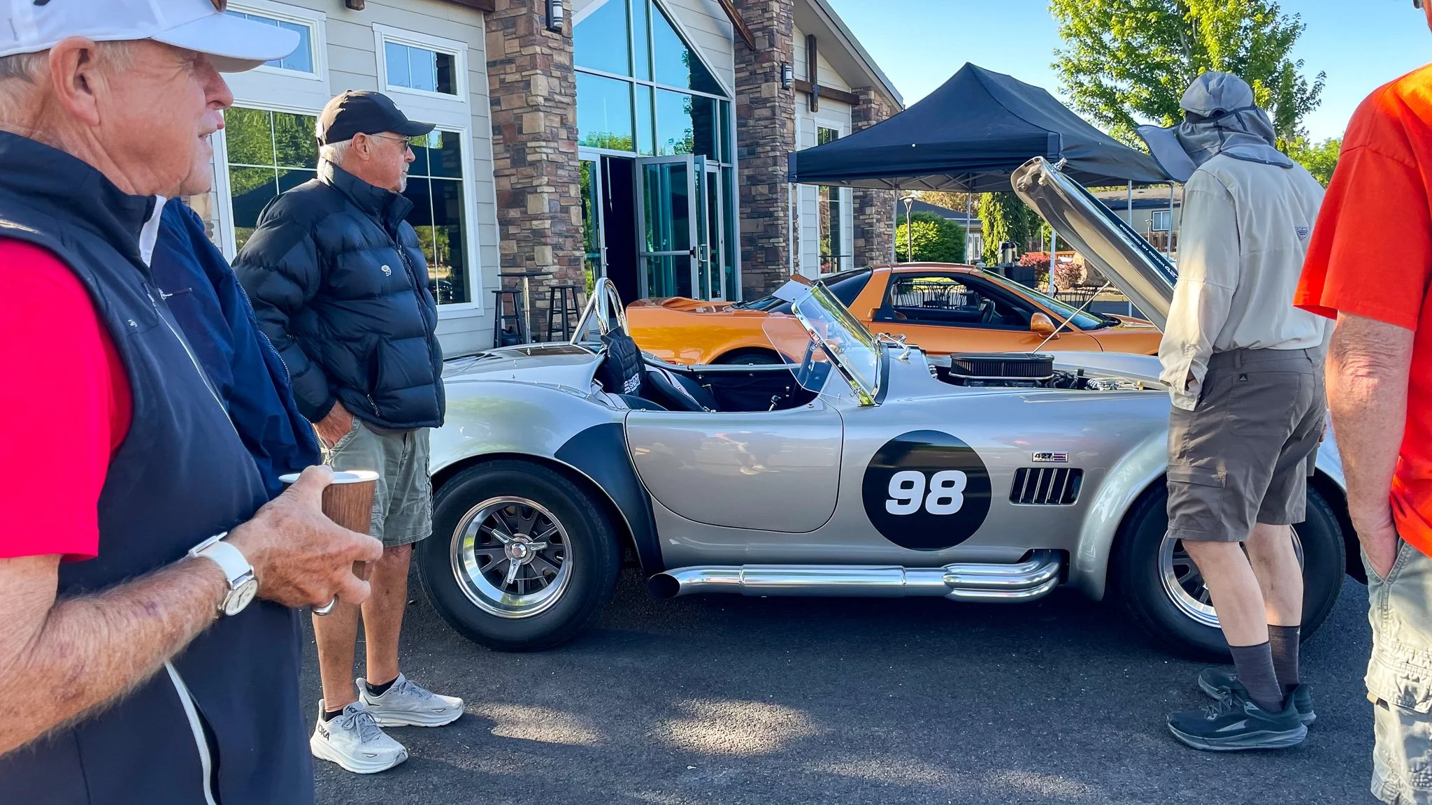 Super Shelby Cobra Rousch engine Cars and Coffee Bend Oregon.jpg
