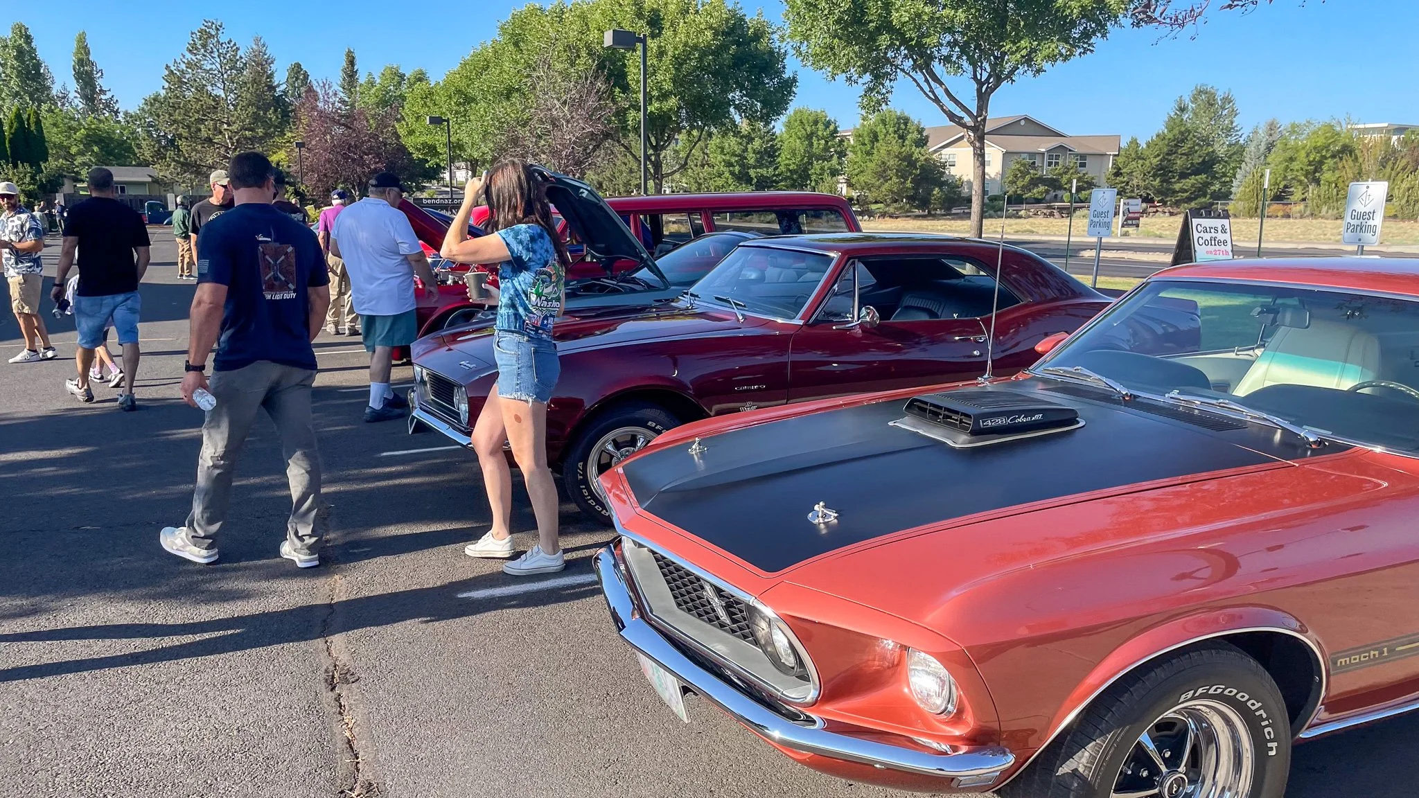 1969's Ford Mustang mach 1 Bend Oregon cars and coffee.jpg