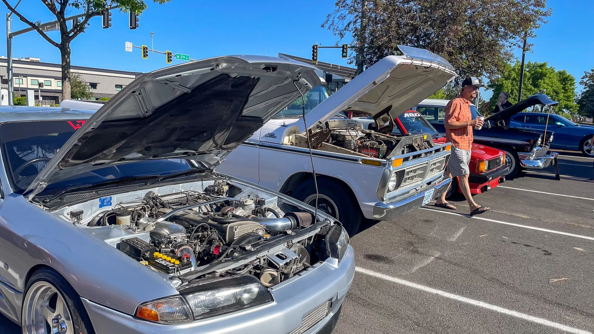 Nissan Skyline at Bend Cars & Coffee 27th Street Naz Church Parking lot.jpg