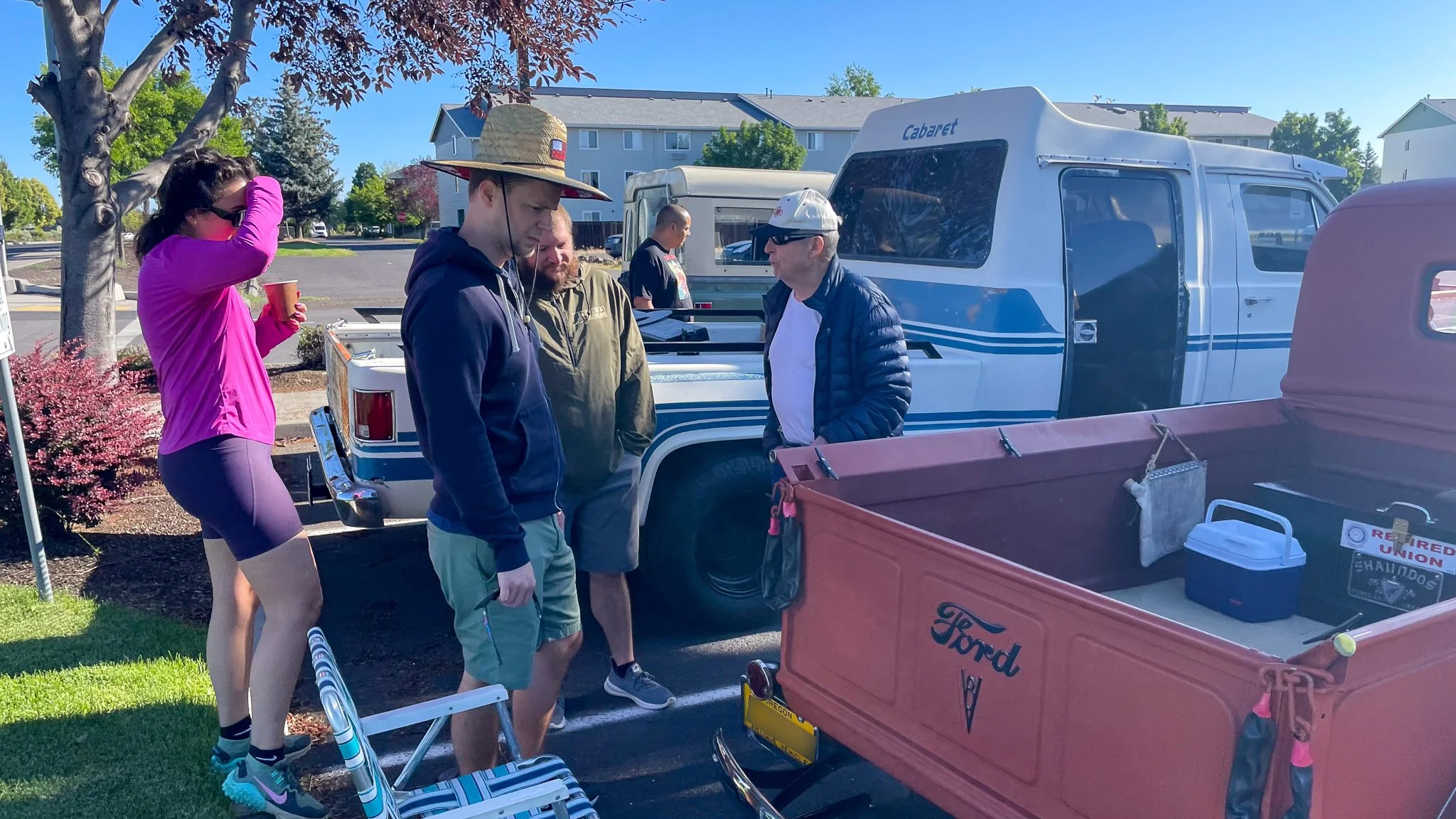 Making new friends at Bend Cars & Coffee on 27th Street 1st Saturdays.jpg