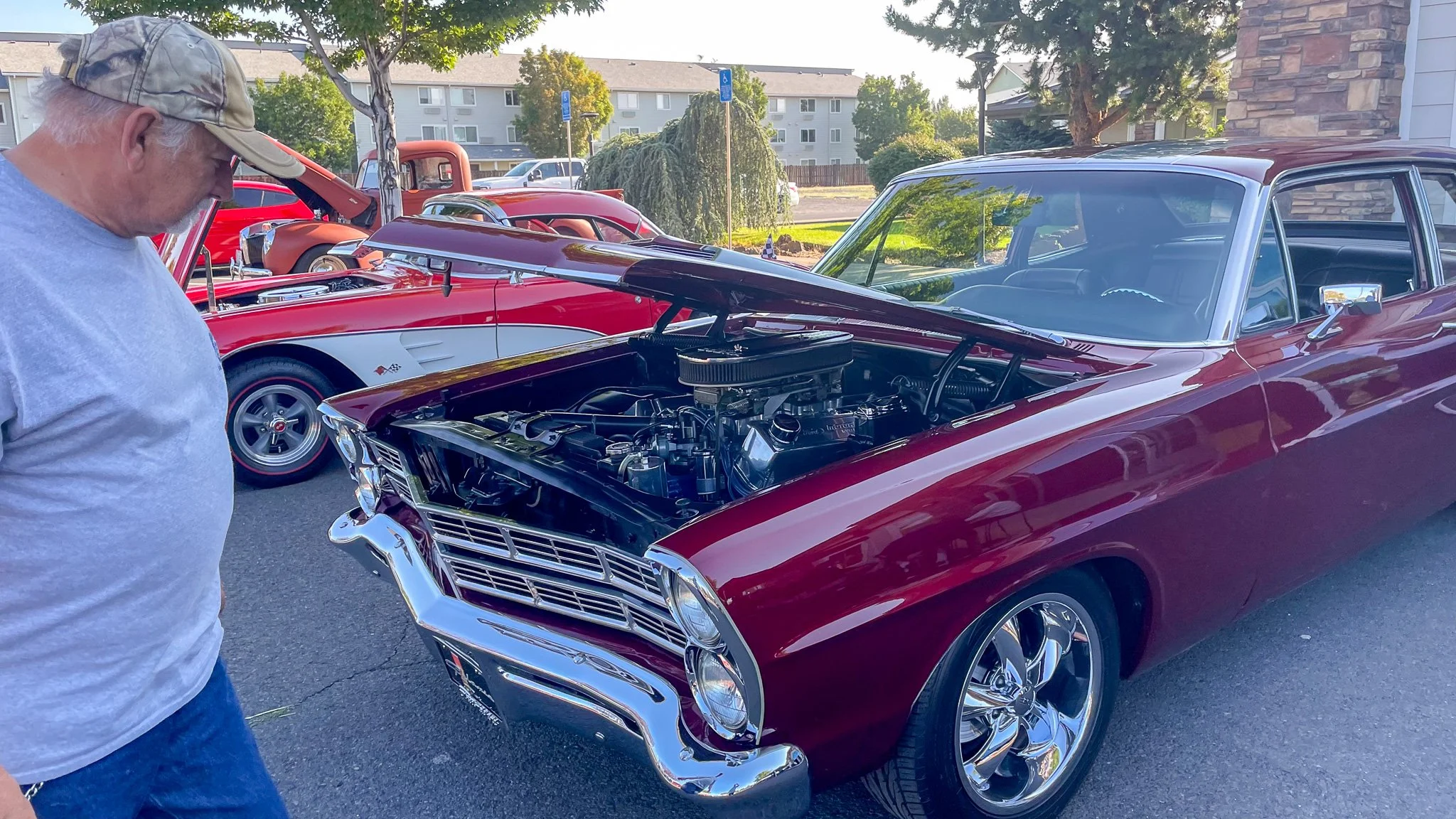 1967 Ford Galaxie at Cbend Cars & Coffee, 1st Saturdays at NazChurch parkinglot.jpg