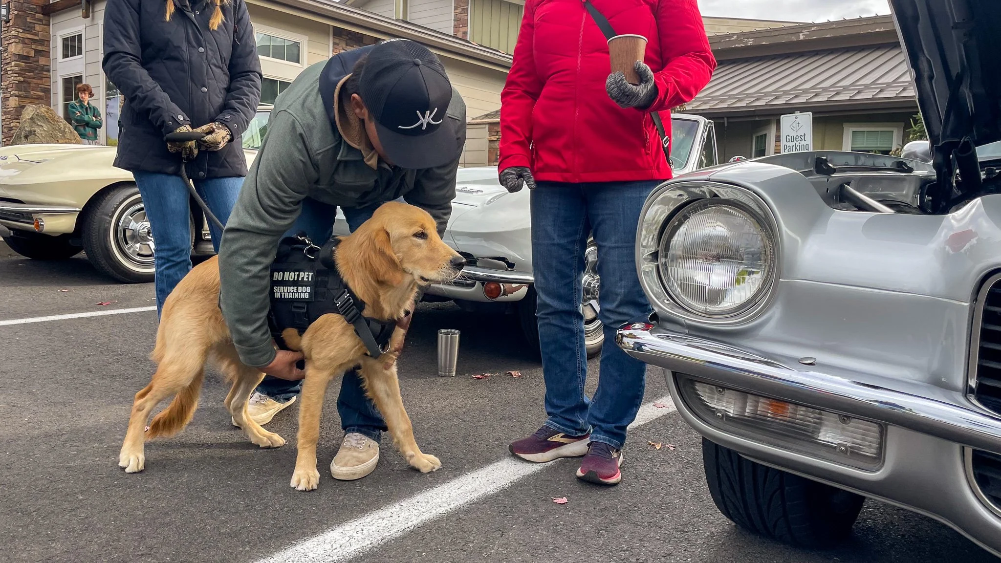 Dogs welcome at Bend Cars and Coffee on 27th St.jpg