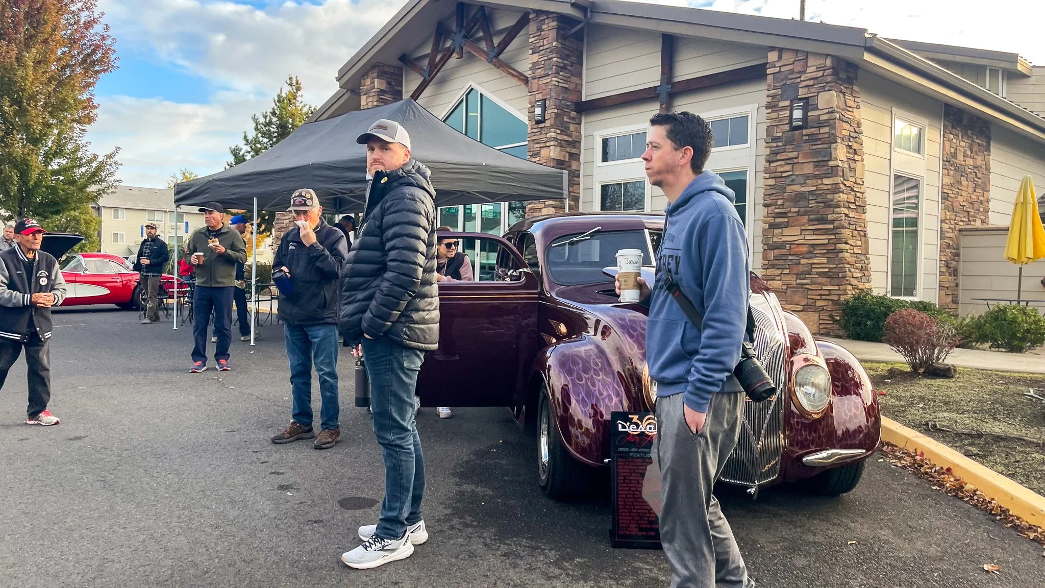 Bend Cars & Coffee 27th St Nazarene Church parking lot 2026 season starts soon.jpg
