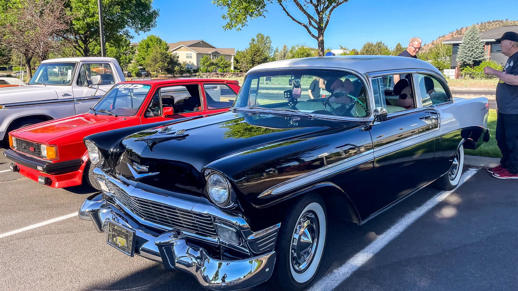 1956 Chevrolet Bel Air 265 V8 automatic Bend Cars & Coffee on 27th Street.jpg