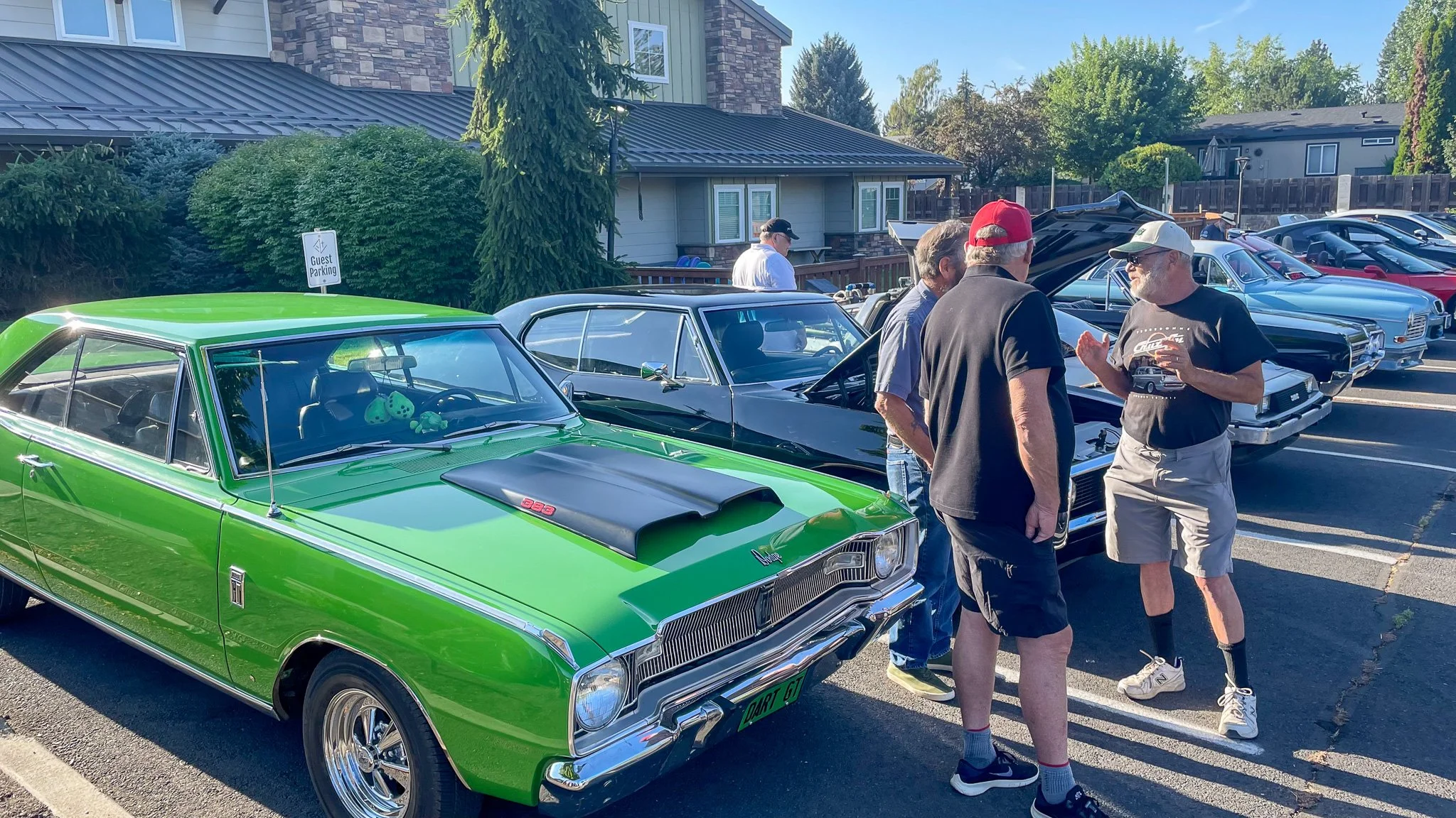Green Dodge Dart GT at Bend Cars & Coffee.jpg