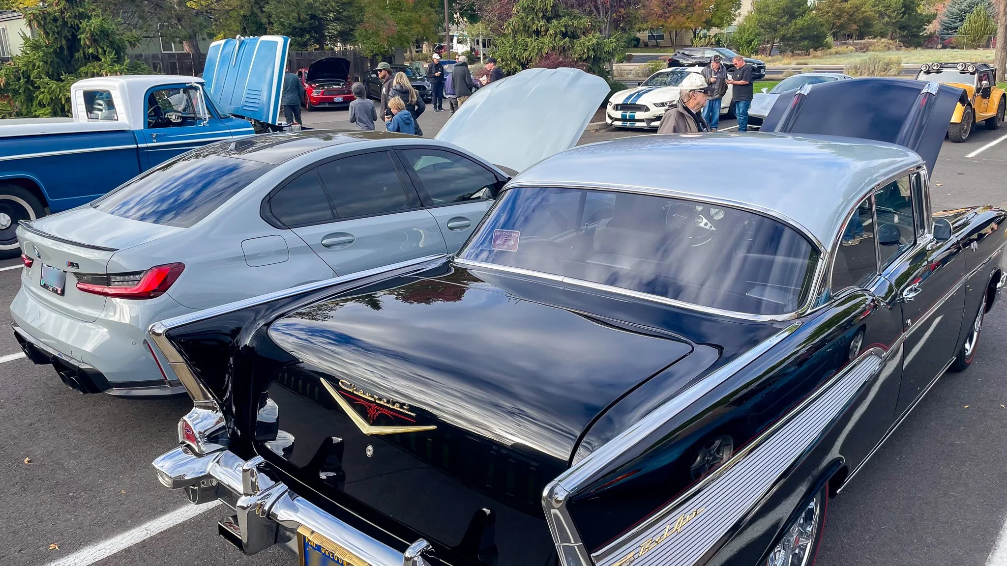 Custom Chevrolet Bel Air at Bend Cars and Coffee.jpg