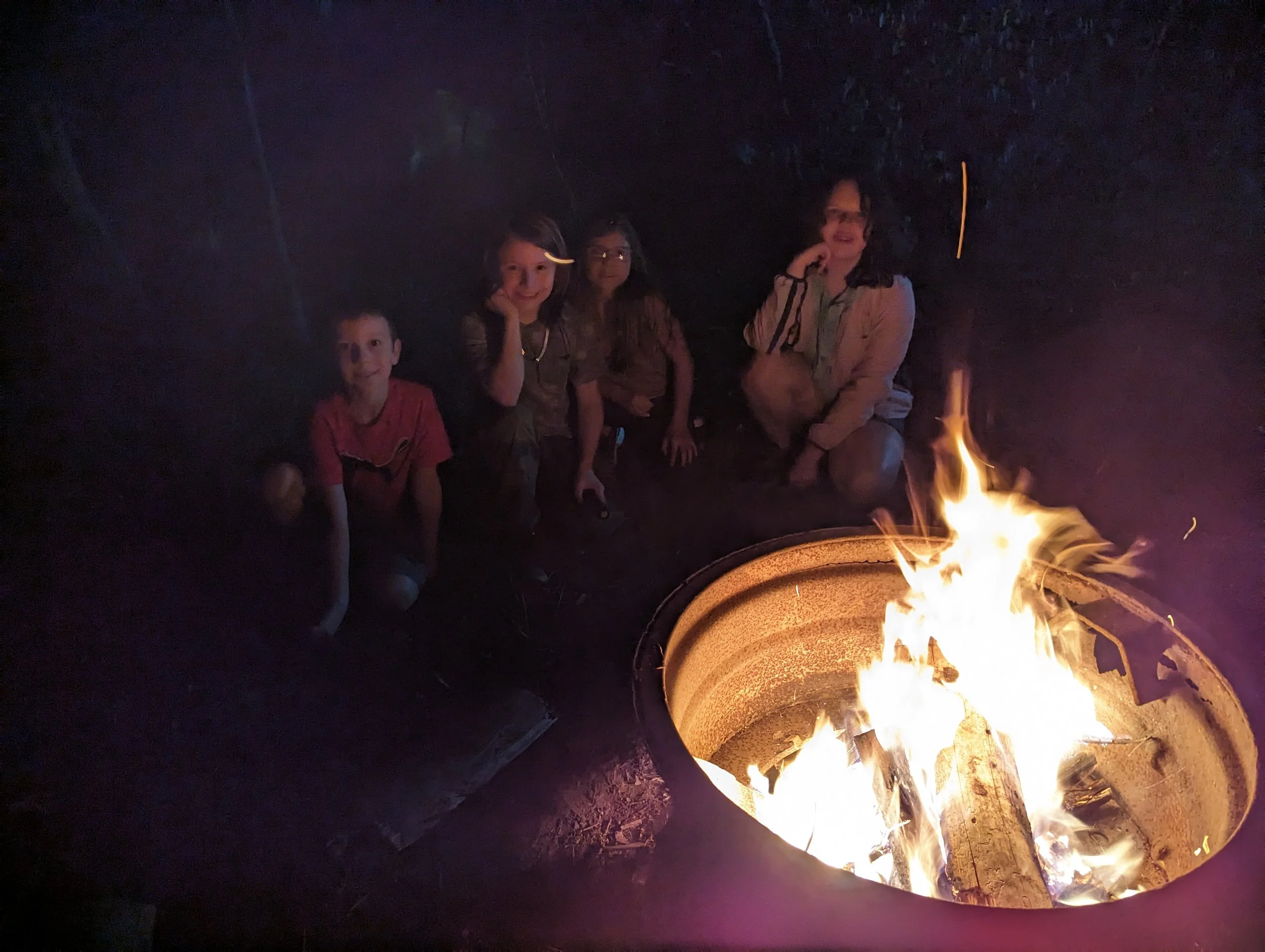 Erb'n Roots offers several campsites on our working Highland Coo Farm.  Located in the Mid-Ohio Valley in Marietta, OH, near Parkersburg, WV.