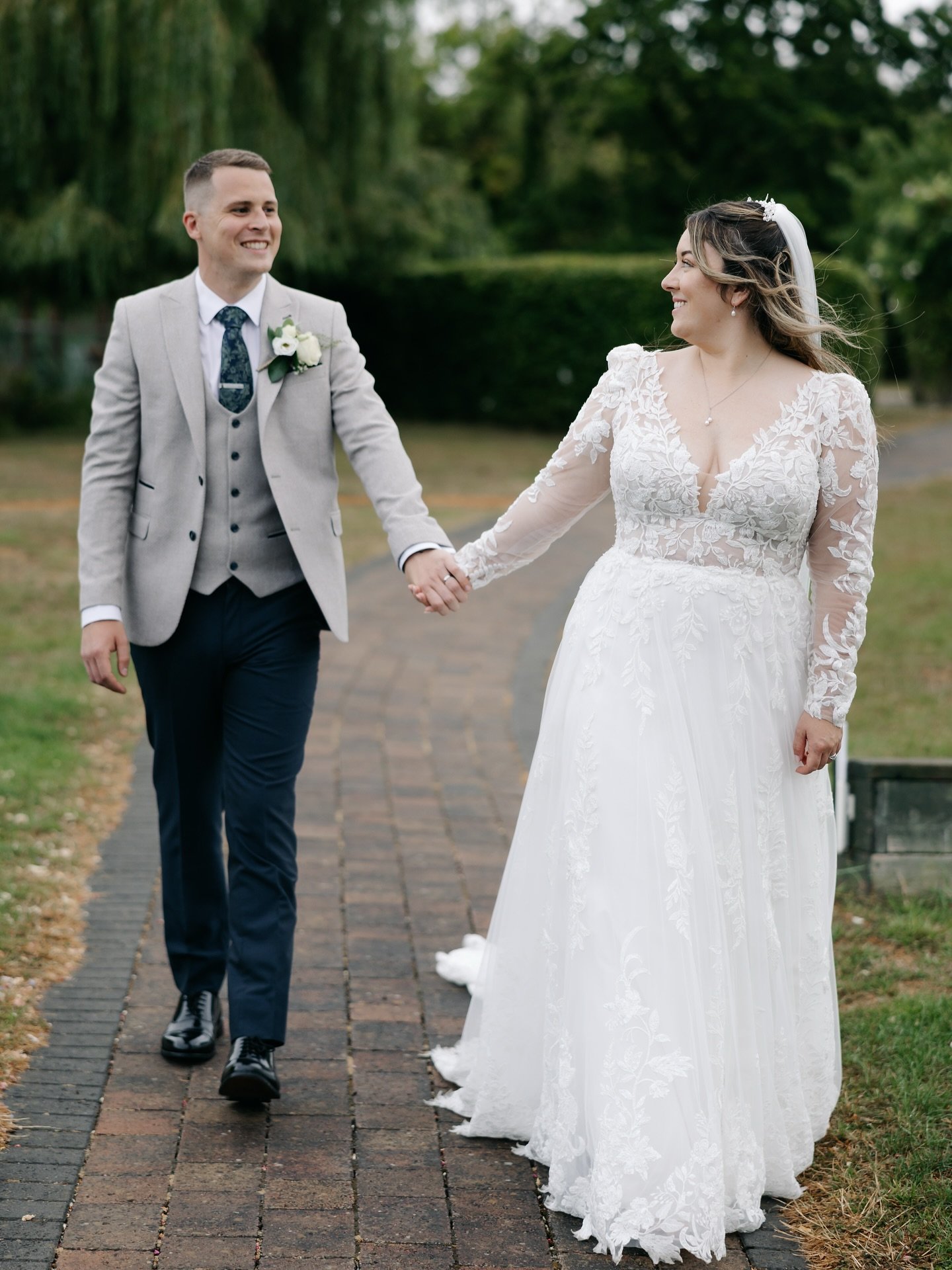 J&amp;A ✨ 

This was an emotional one guys 🥹 
From teary first looks,aisle walks and heartfelt speeches. 

It may have been forecast rain all day but J&amp;A didn&rsquo;t let that dull the sparkle of their special day 🤍 

We got outside for a beaut