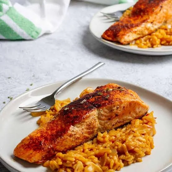 Salmon &amp; Risotto 