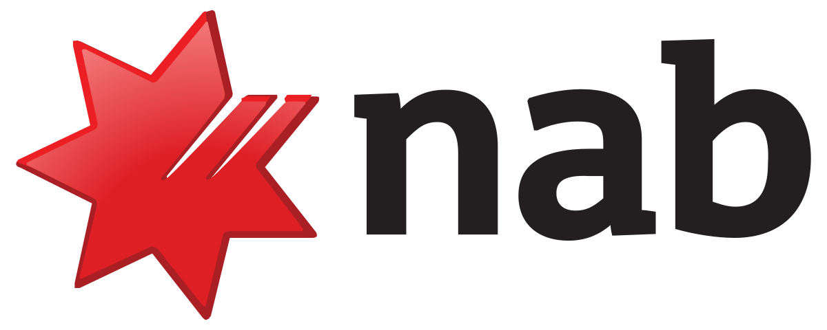 National Australia Bank logo, a keynote speaking client of social researcher and generational expert Ashley Fell.