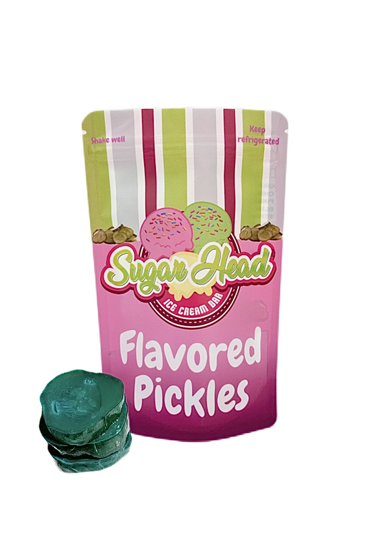 Blue Raspberry Flavored Pickles