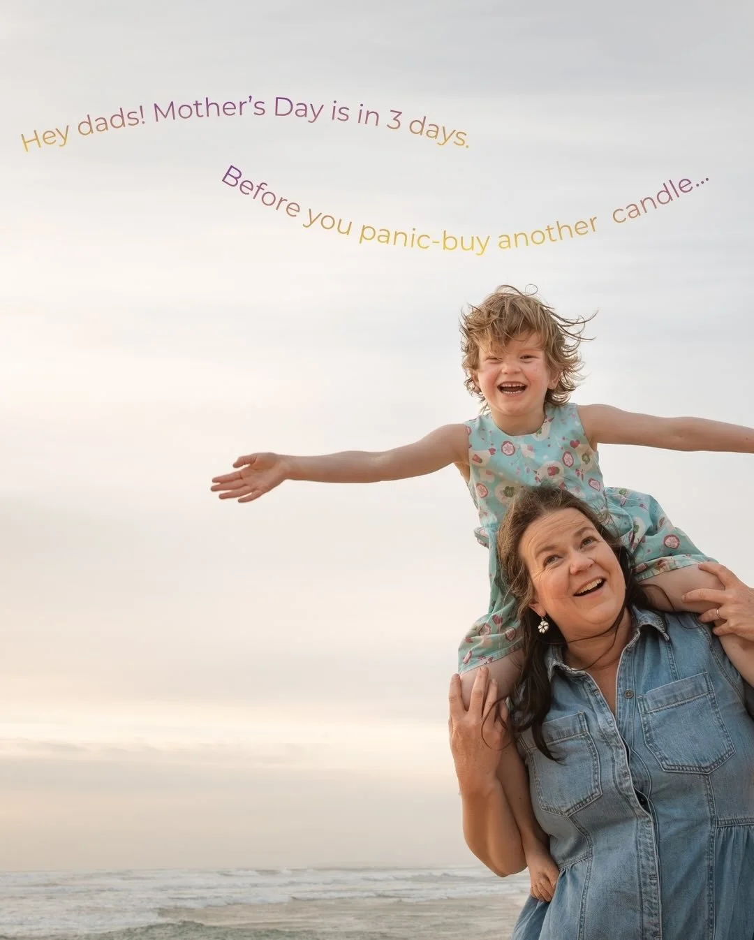 Dads. This is your official warning that Mother&rsquo;s Day is on Sunday!

And mums... if you&rsquo;re seeing this first, feel free to forward it directly to the family group chat.

Coffee. Flowers. Long lunches. Kids running wild.
And a relaxed phot