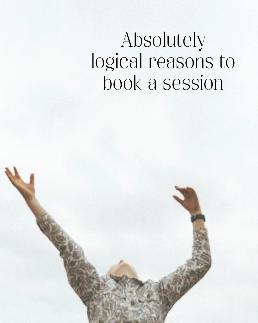you want to remember your kids as they are in this season? BOOK THE SESSION.

you don&rsquo;t have any photos you love with your boyfriend? BOOK THE SESSION.

you want to announce your pregnancy?
BOOK THE SESSION.

you accomplished something you work