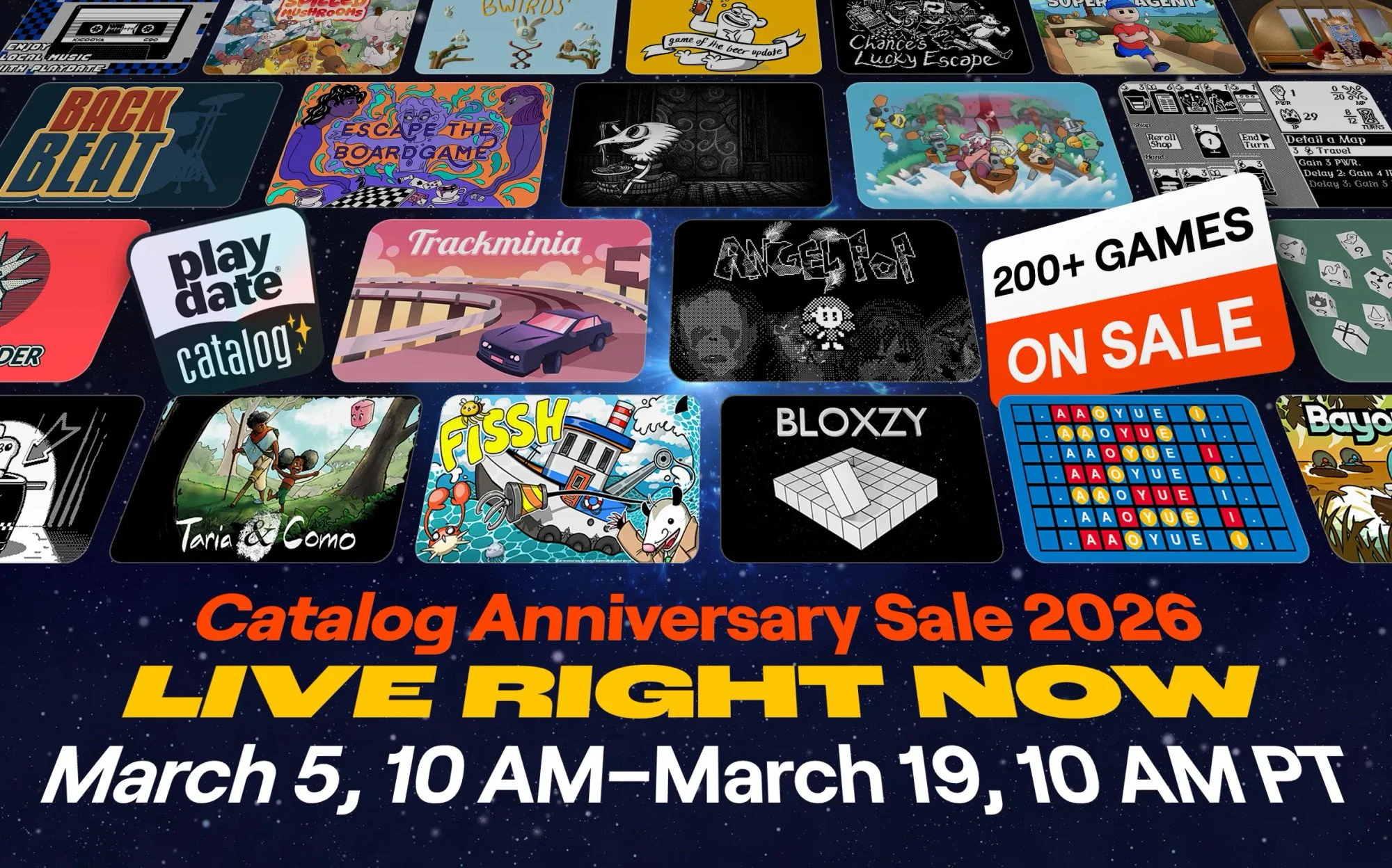 Catalog 3rd Anniversary Sale