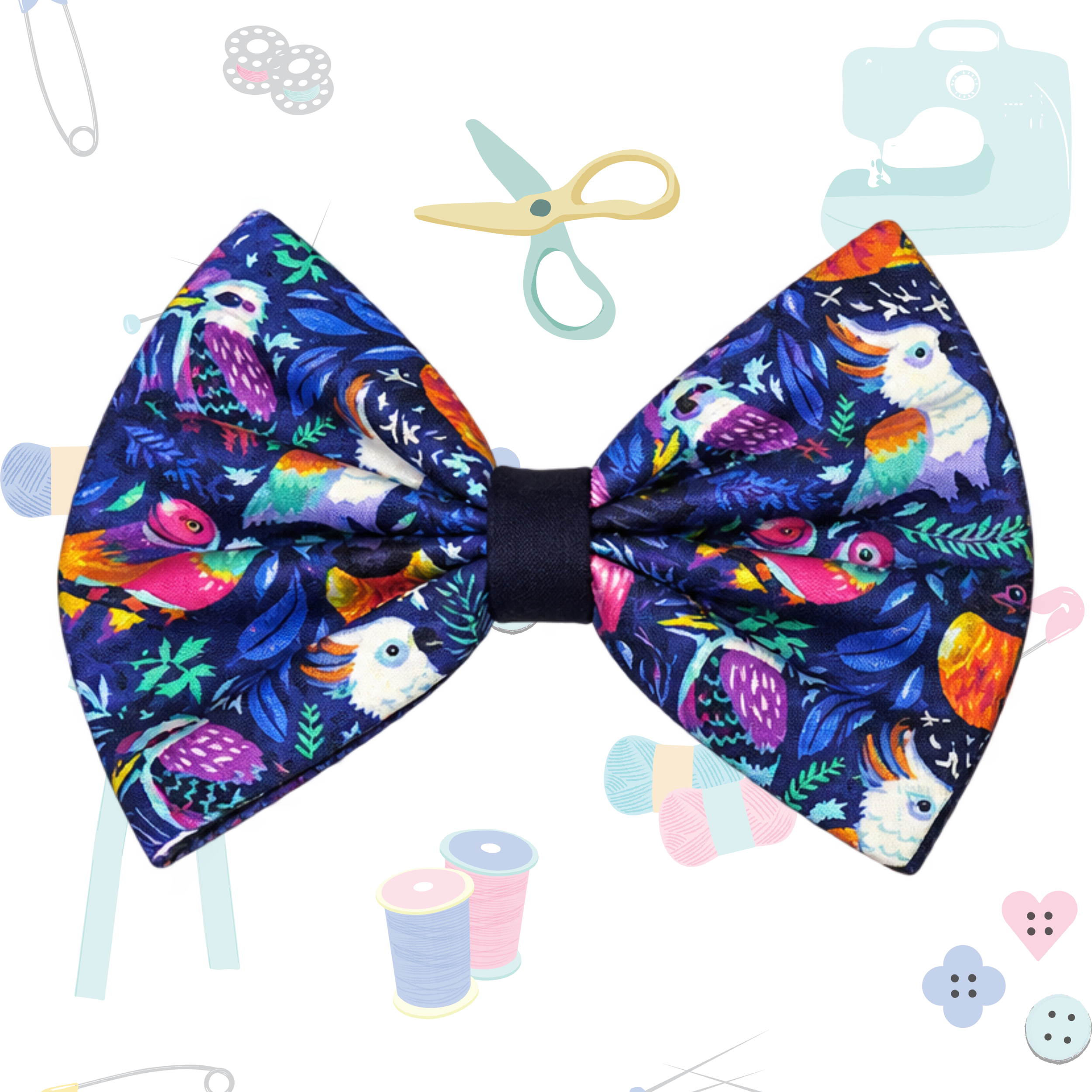 Small Single Bow - Bright Birds
