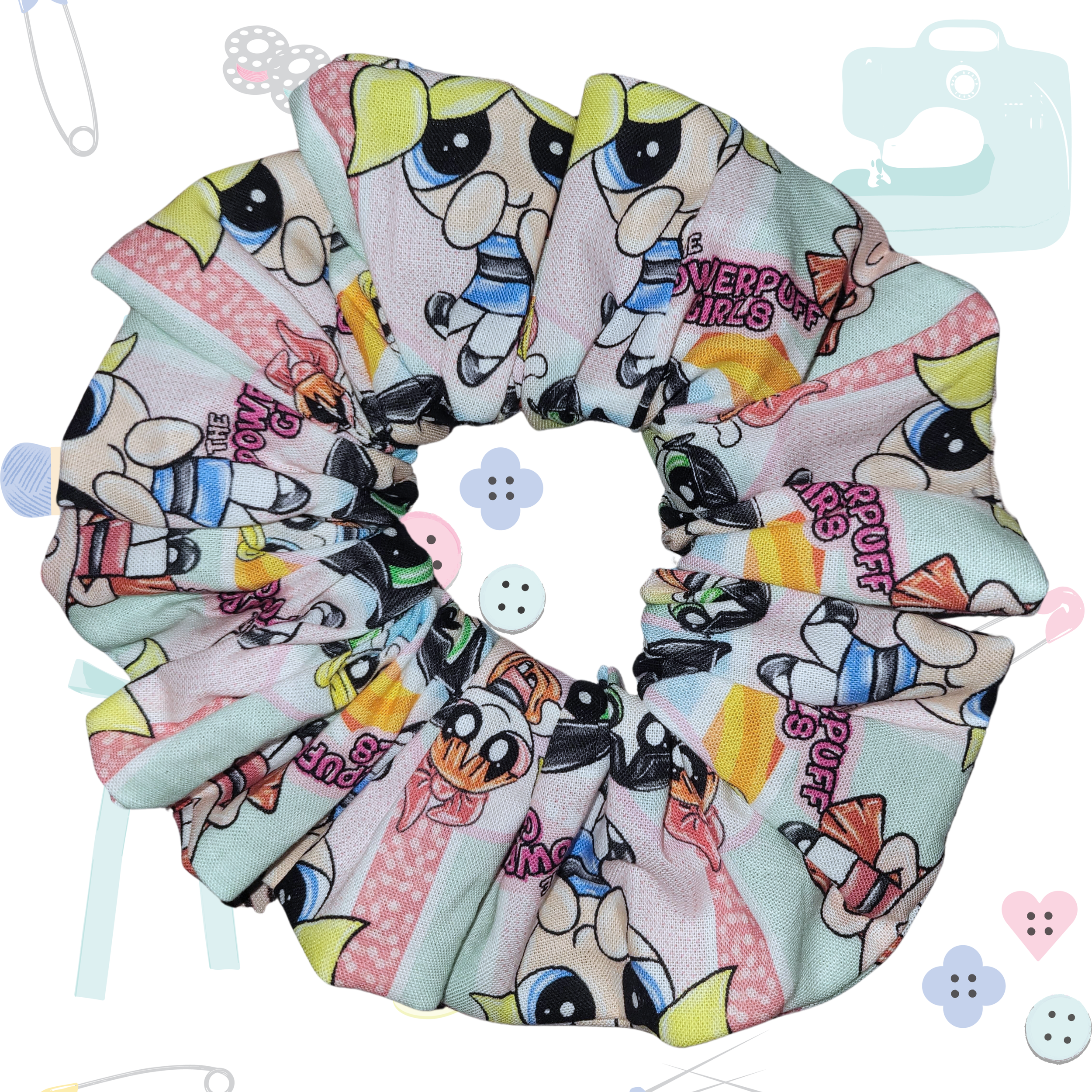 Chunky Scrunchie - Puff Girls