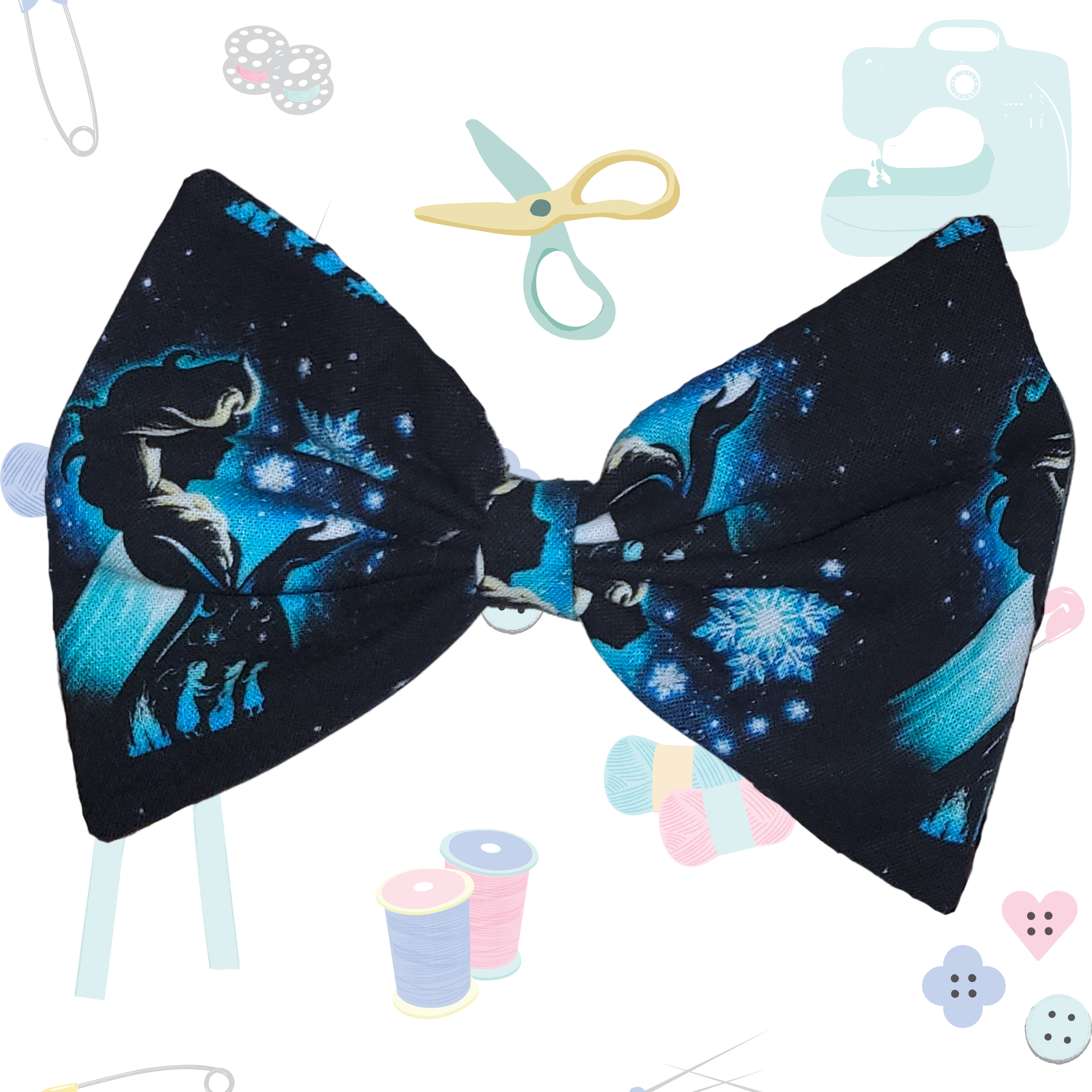 Small Single Bow - Ice Queen