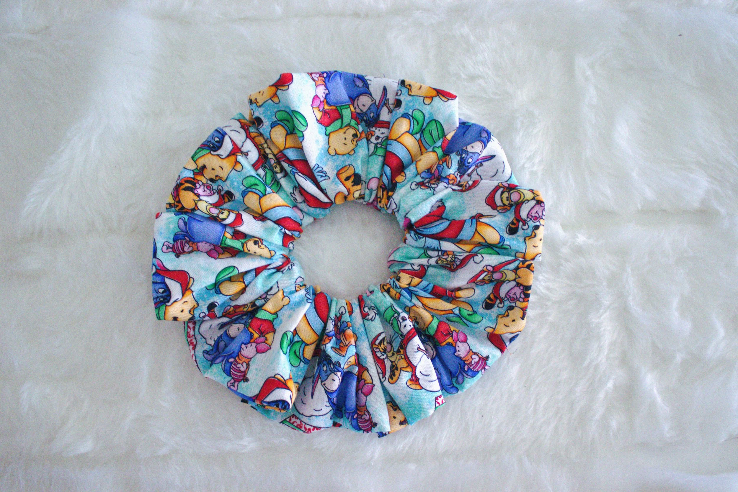 Chunky Scrunchie - Bear & Friends