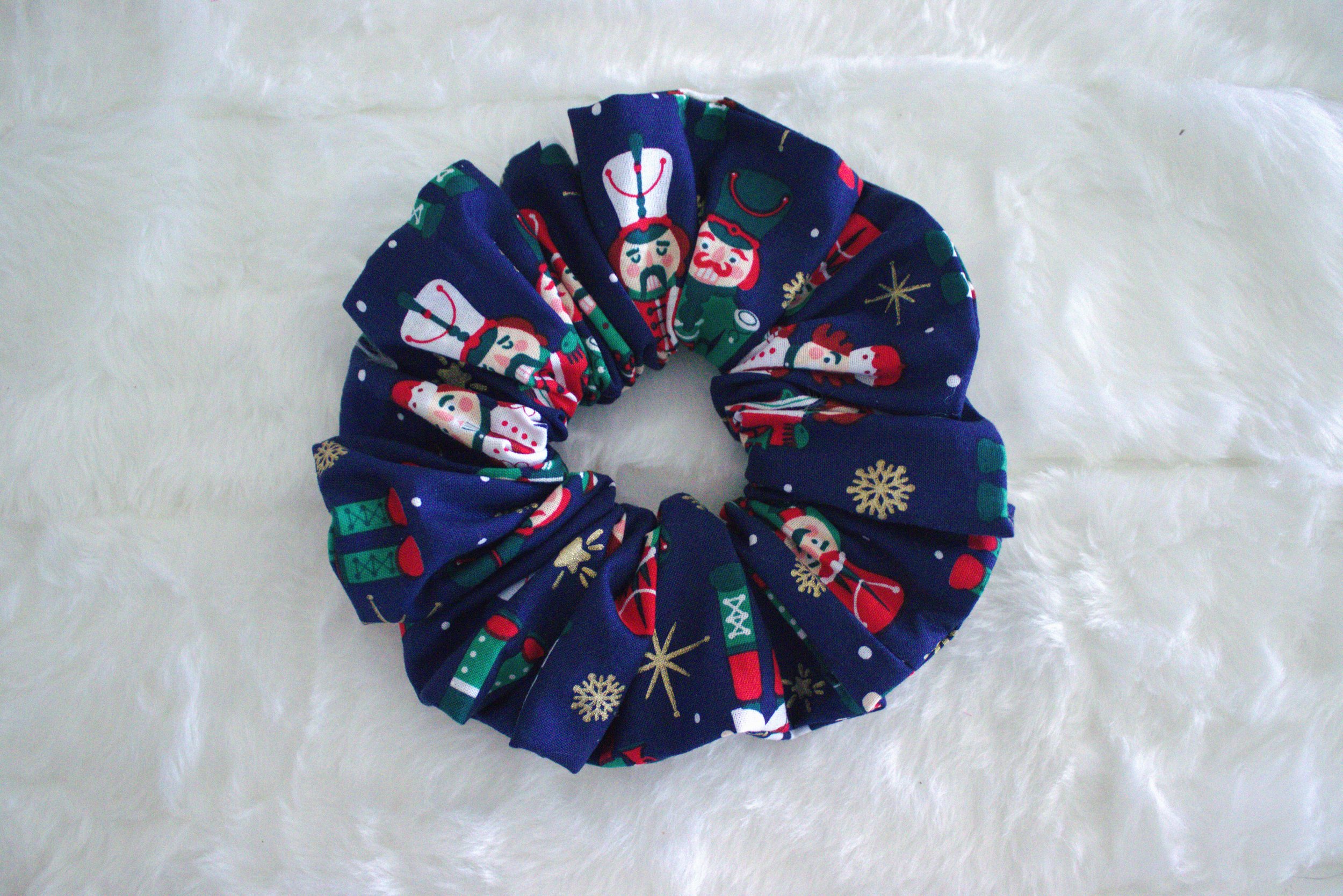 Chunky Scrunchie - Nutcracker