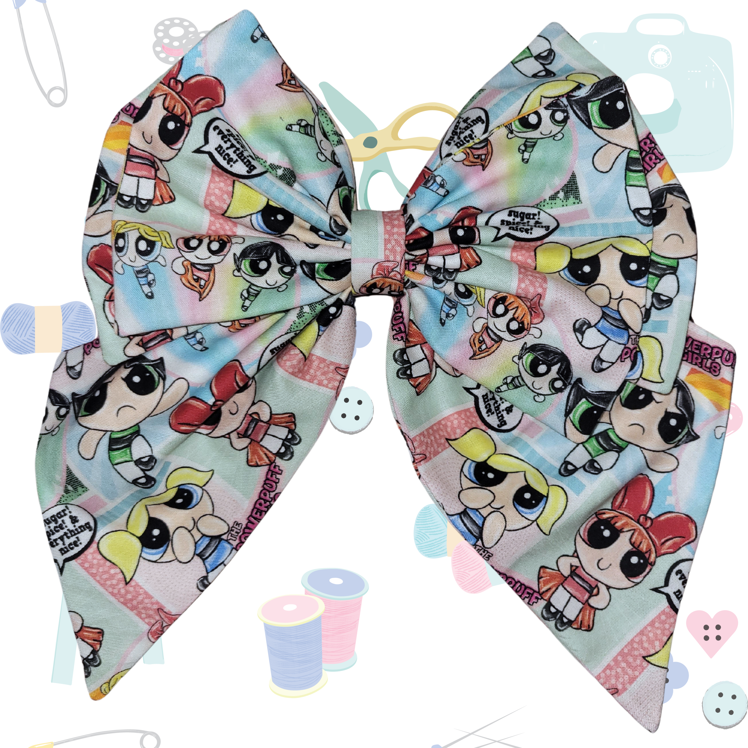 Jumbo Sailor Bow - Puff Girls