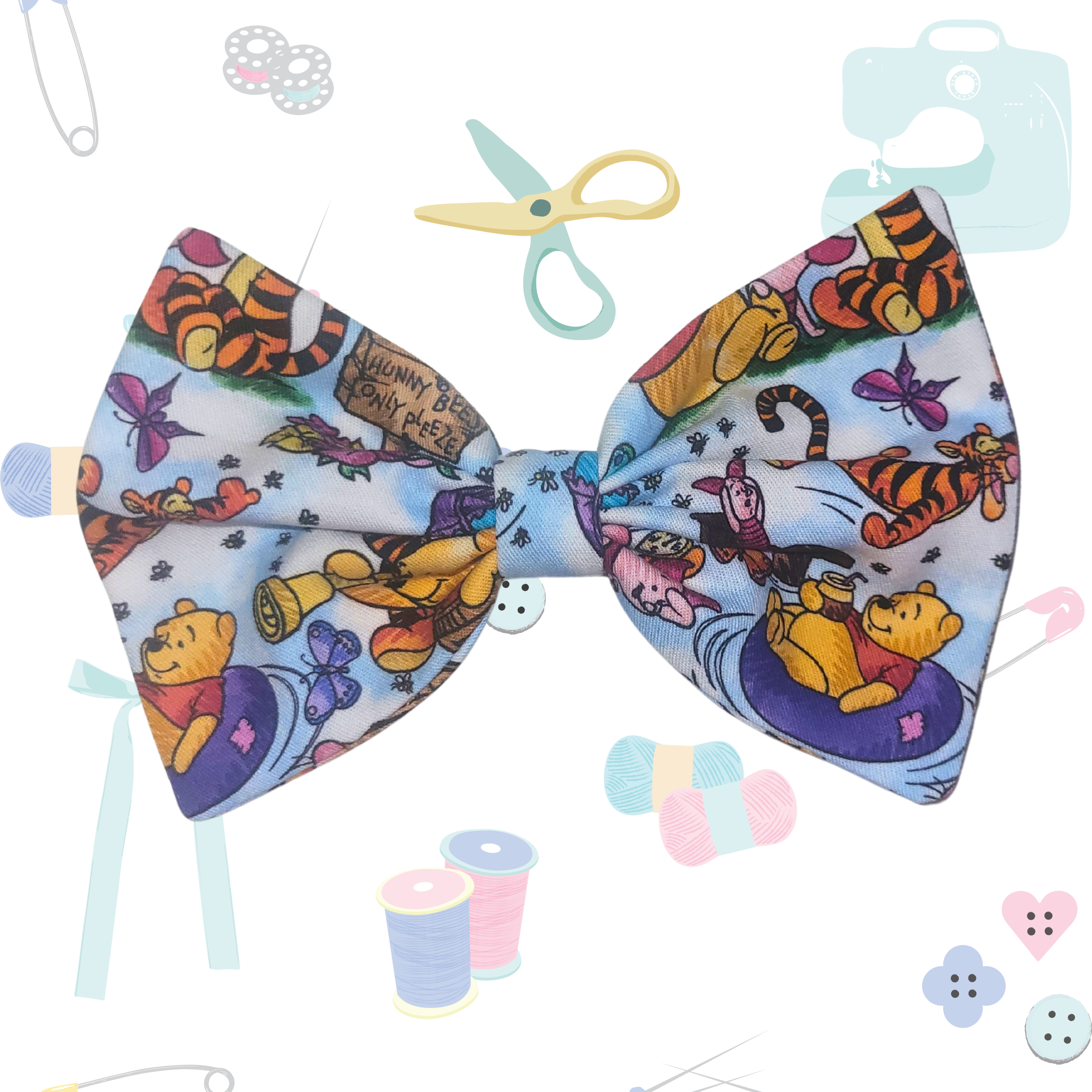 Small Single Bow - Bear and Friends Summer