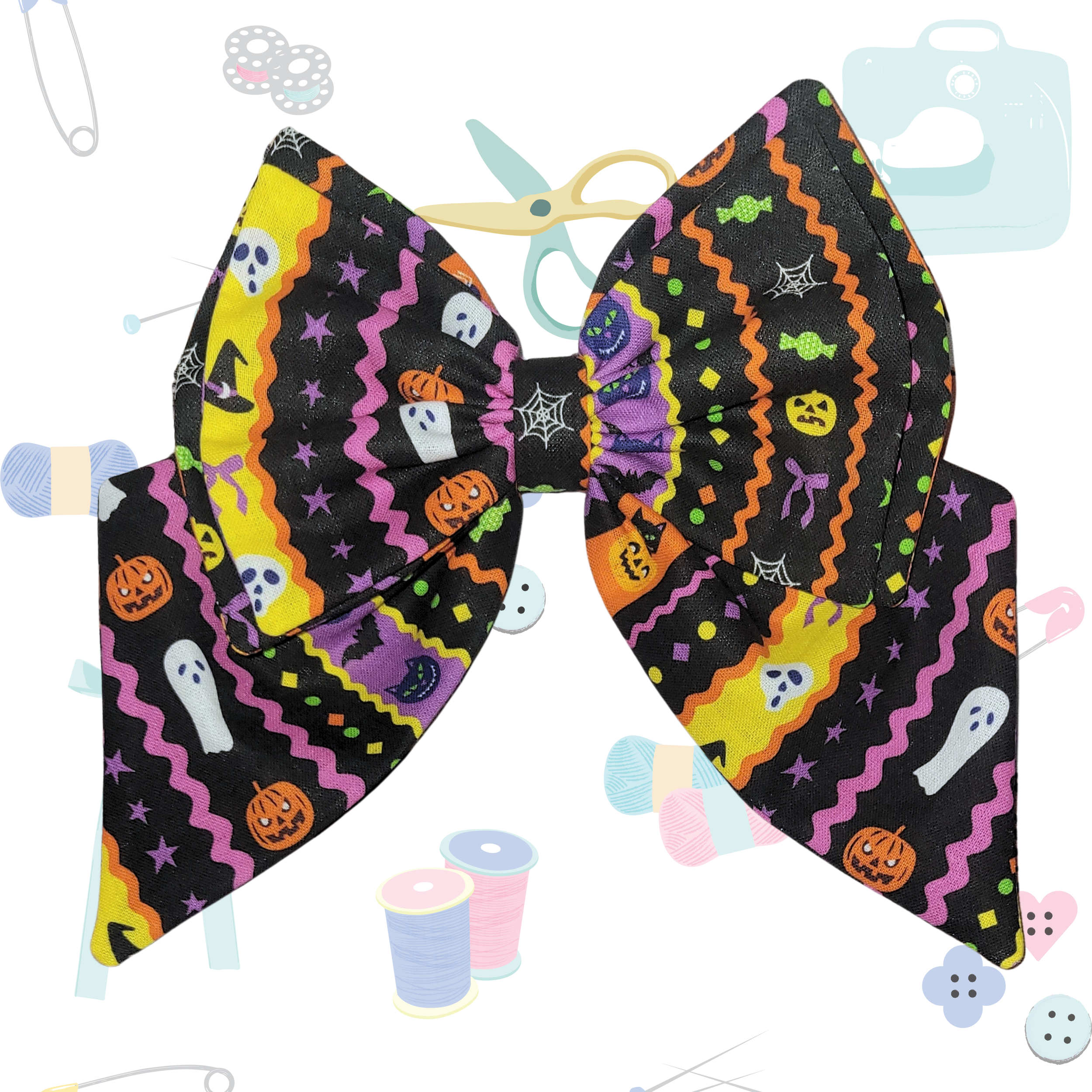 Standard Sailor Bow - Halloween Spooky