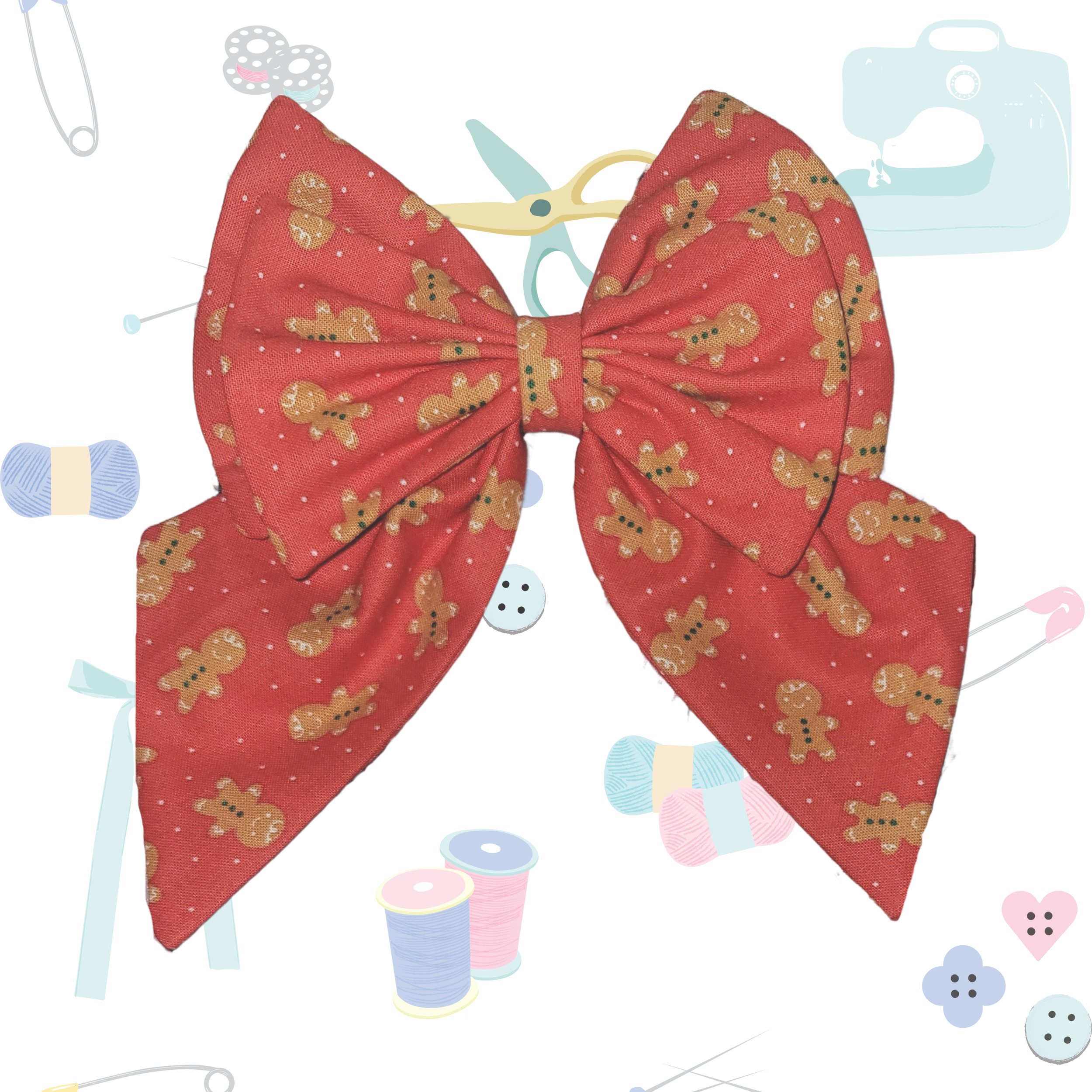 Standard Sailor Bow - Gingerbread