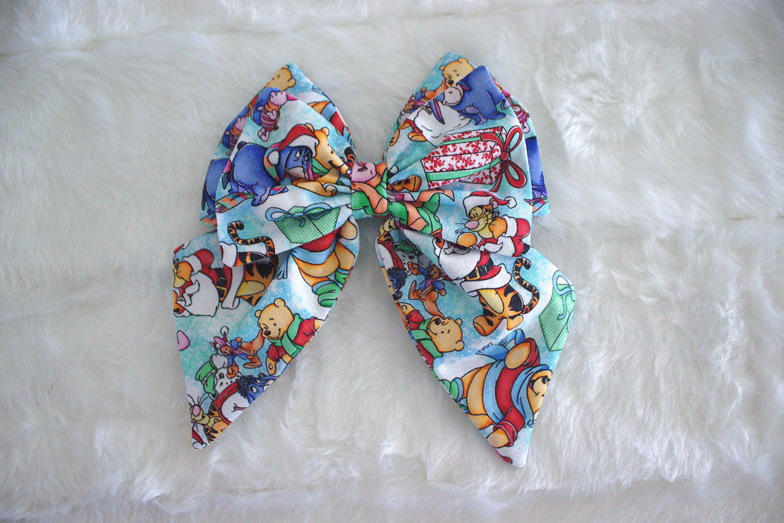 Medium Sailor Bow - Bear & Friends