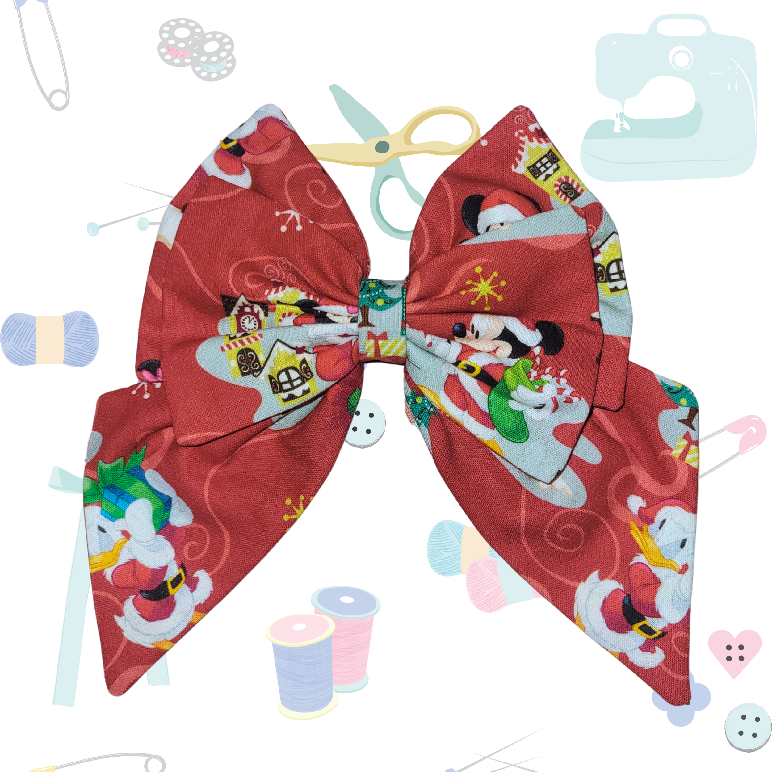 Standard Sailor Bow - Red Mouse