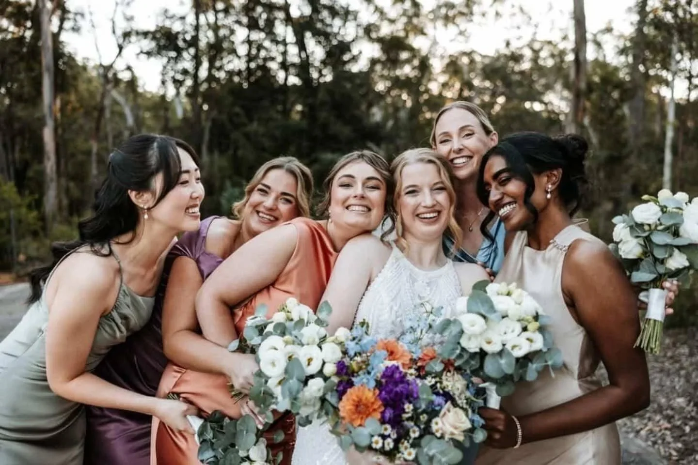 Beautiful Ali and her bridesmaids! 💛

They were so stunning, so lovely and so much fun to get ready with.

It was such a funny morning, the day or two prior to her wedding day, I managed to get so so sick and lose my voice - which was such a bugger 