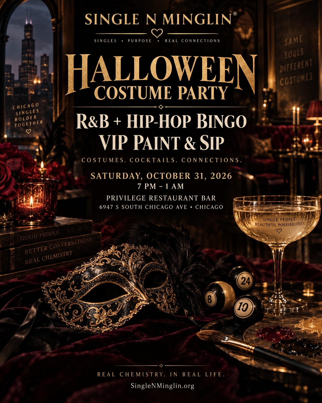Chicago Halloween Speed Dating Event