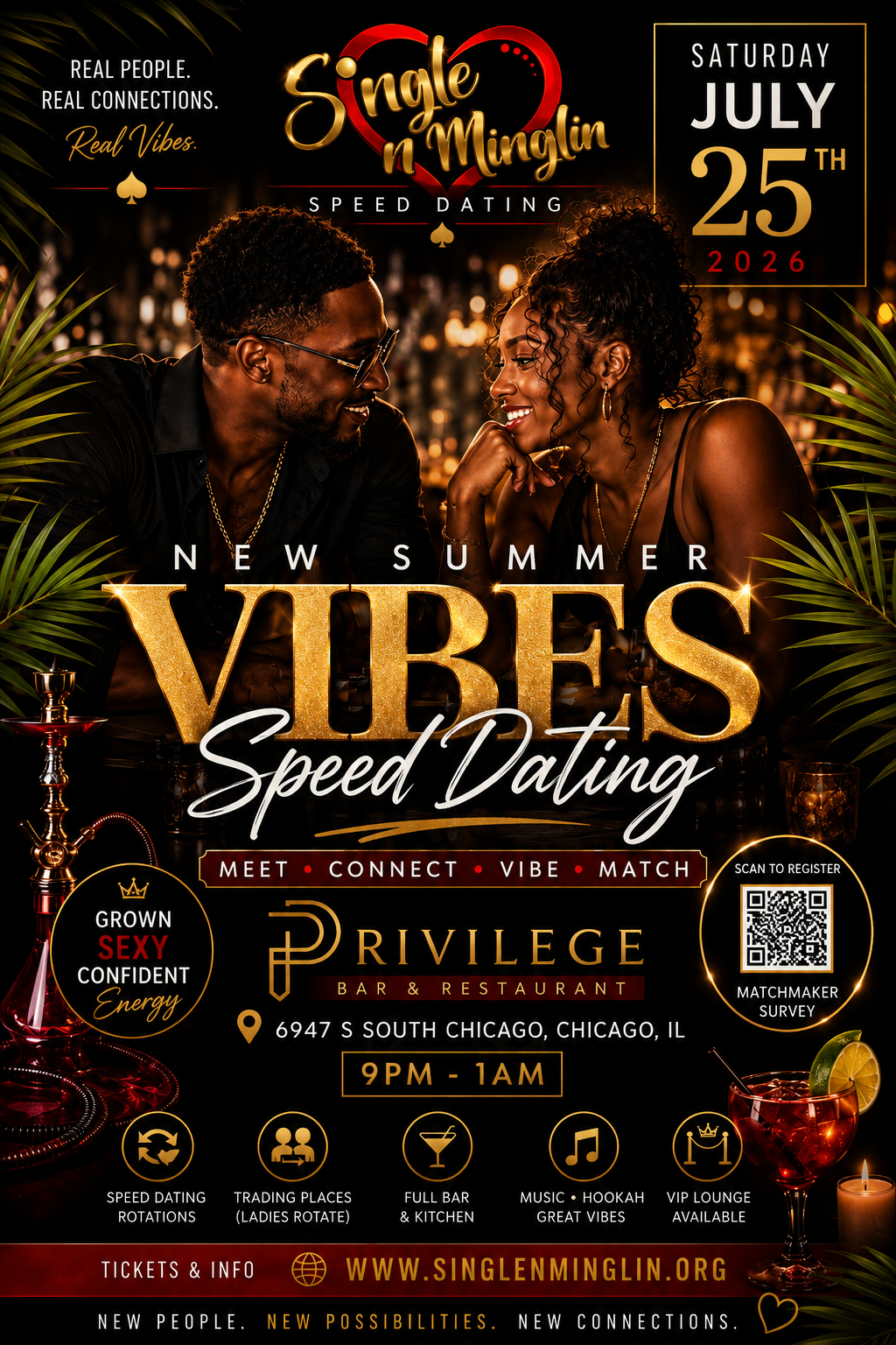 Chicago premiere Speed Dating Event