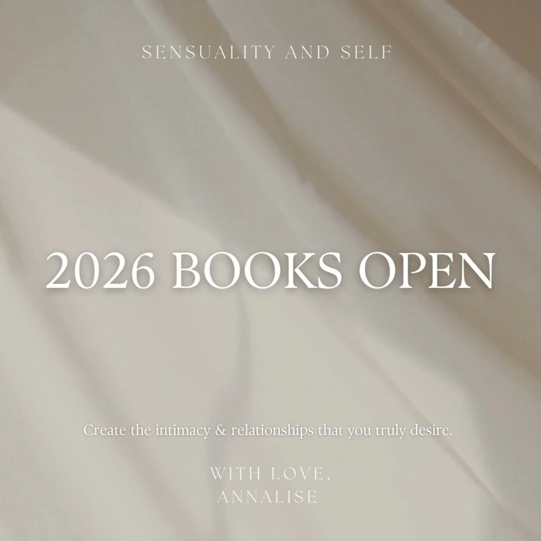 If you have ever considered working with a sexologist, I currently have 4 spaces open for February through to April. 💫

Individual sessions or a 1 Month Intensive, both options are possible depending on your needs and goals. 

Prioritise yourself, y