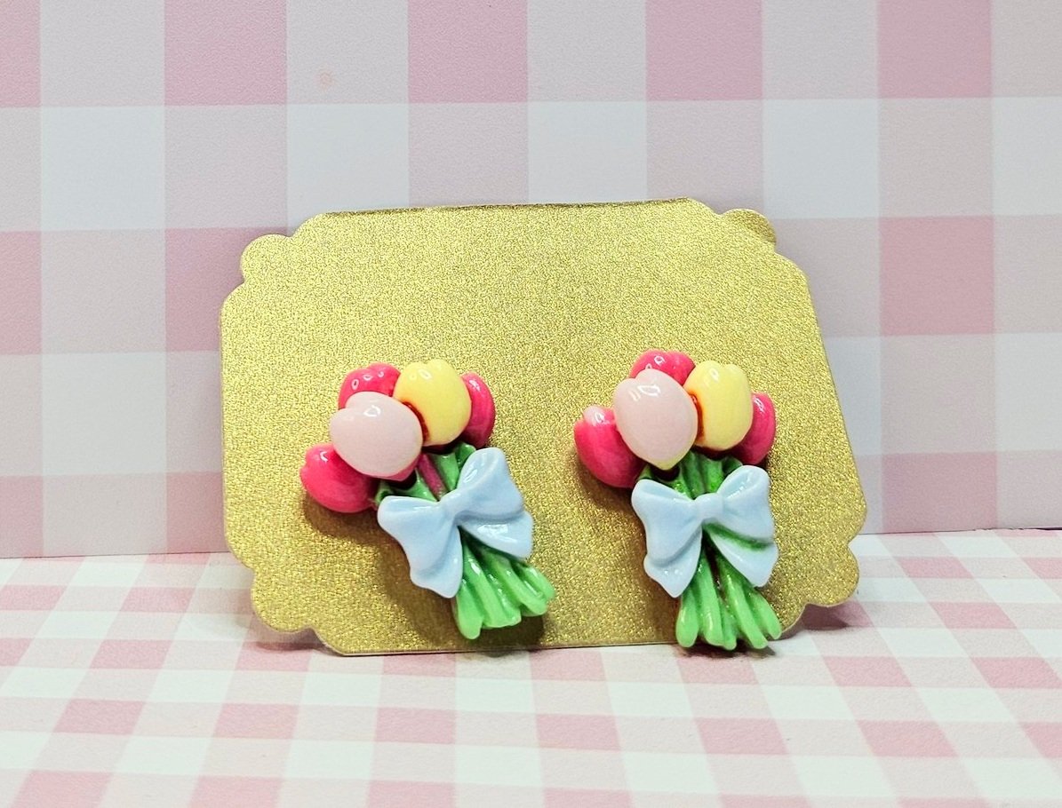 Whimsical Charm Earrings with Hypoallergenic Stud Posts – Unique Gift | EeveeLuna