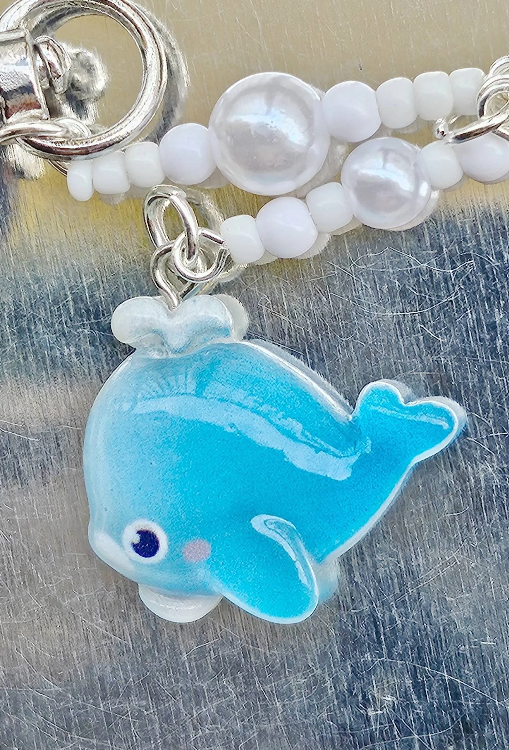 Little Whale Keychain