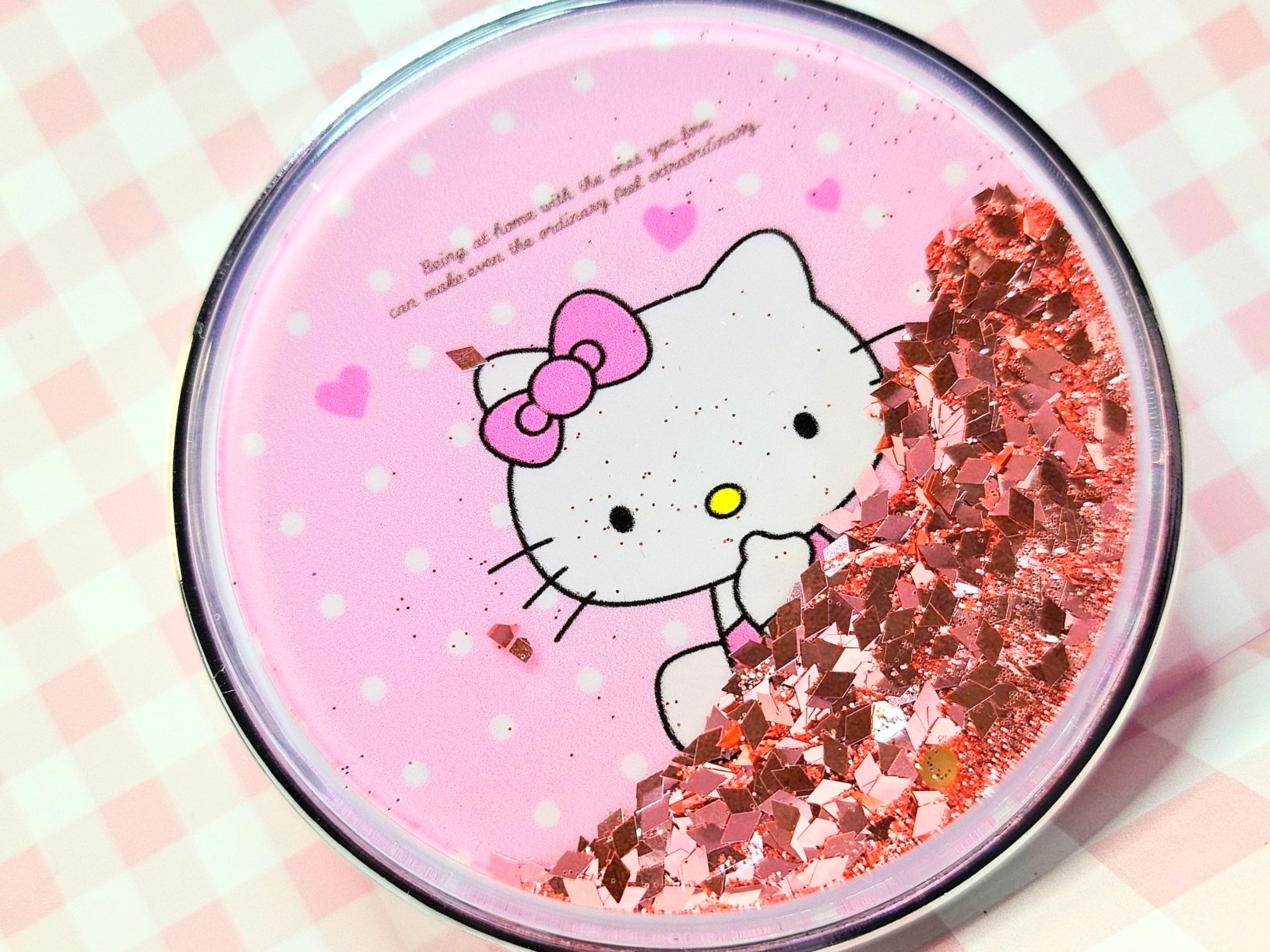 Hello Kitty Diamond - Round Hard Compact Mirror