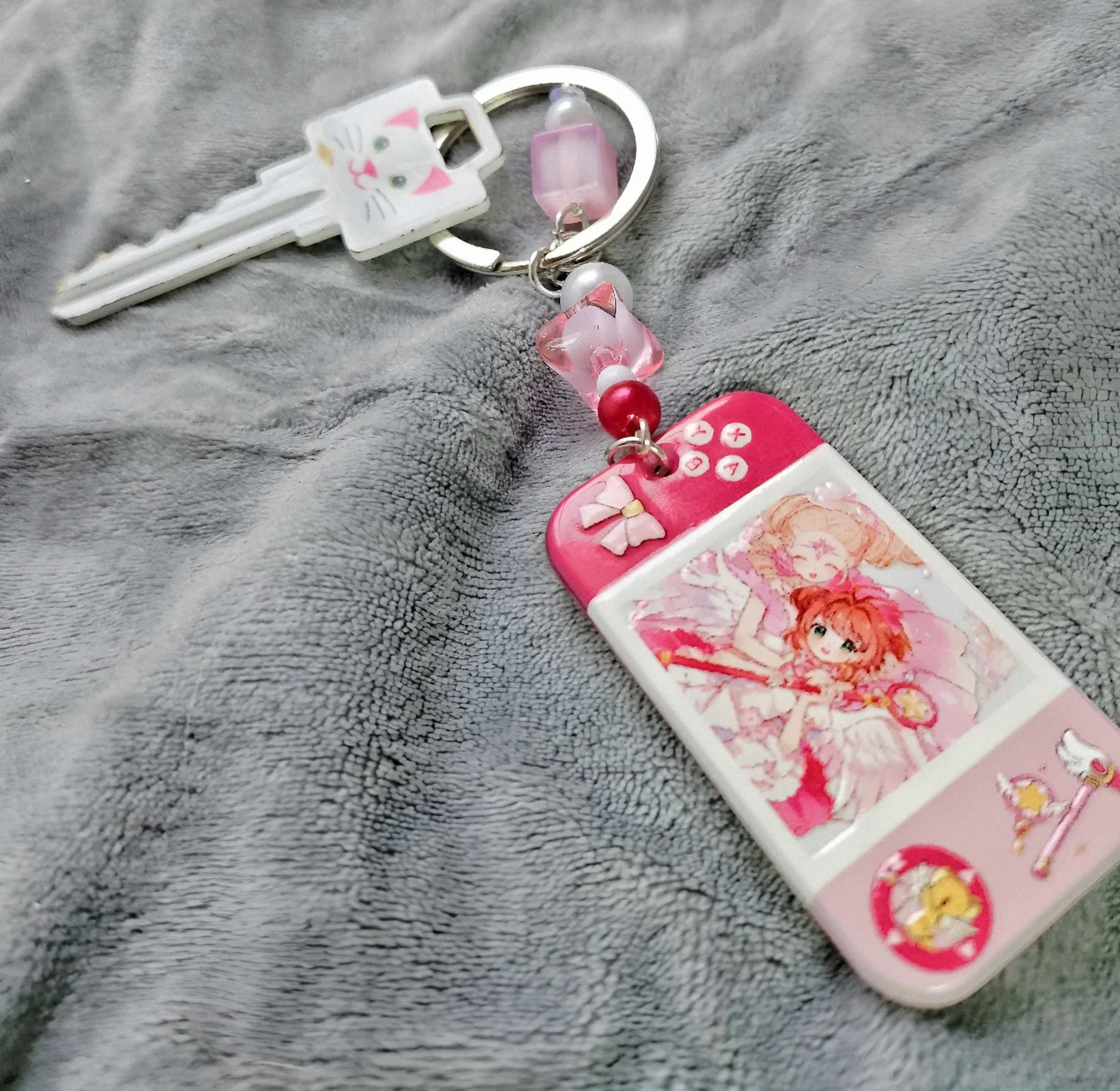 Card Capture Sakura Gamer Key Chain
