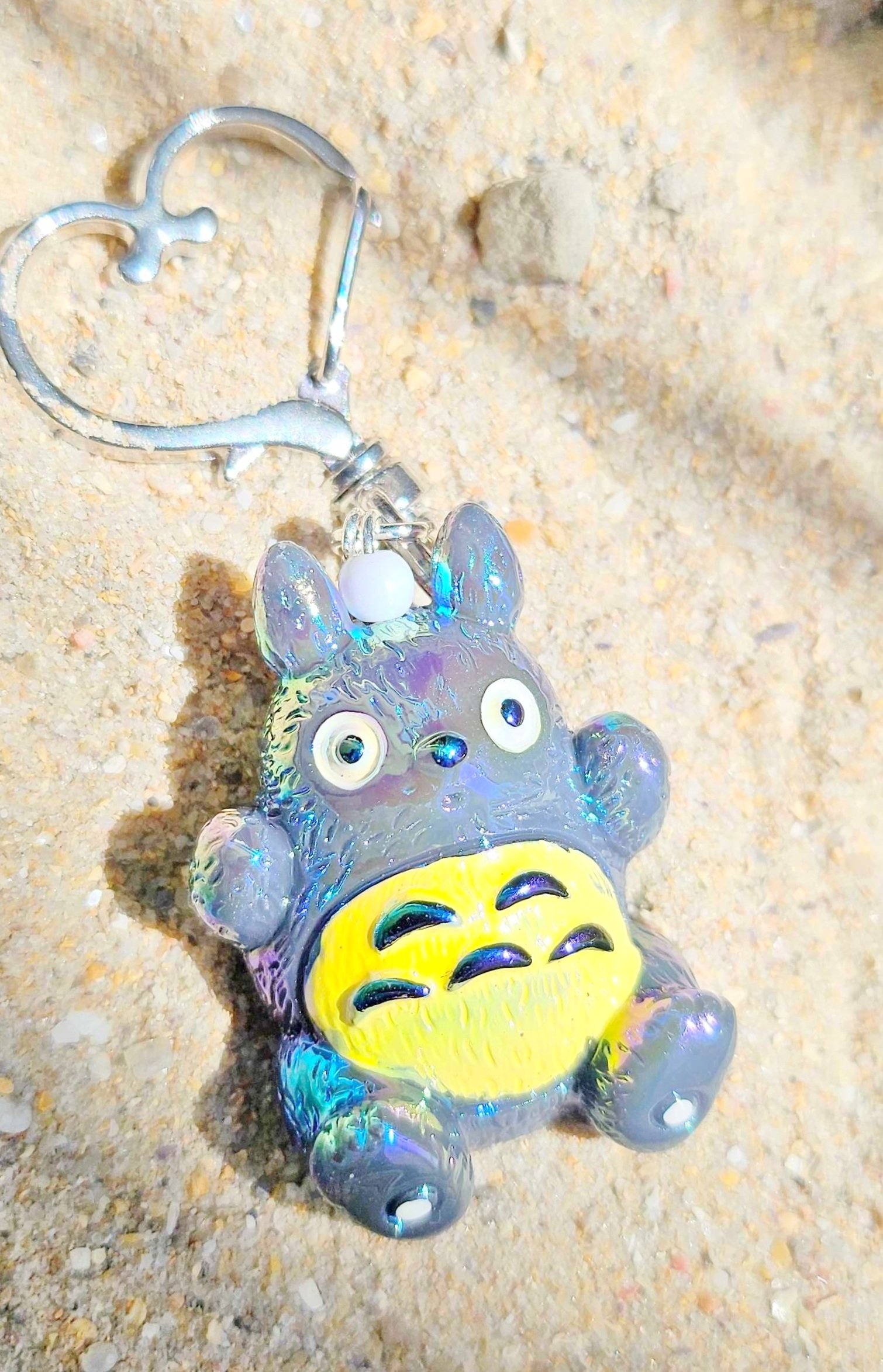 Sitting Totoro Keychain