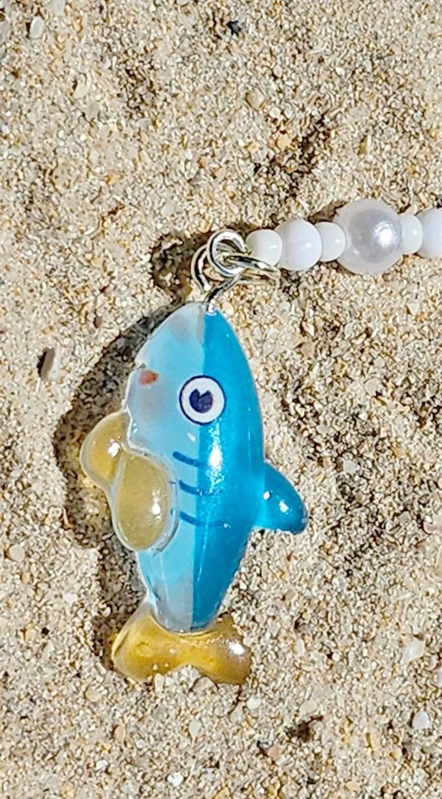 Deep Blue Keychain