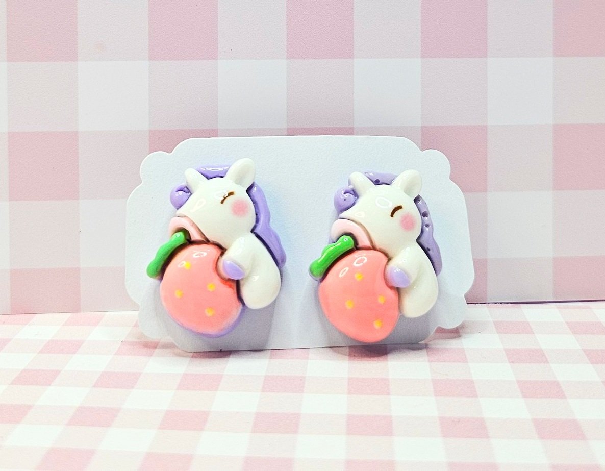 Whimsical Charm Earrings with Hypoallergenic Stud Posts – Unique Gift | EeveeLuna