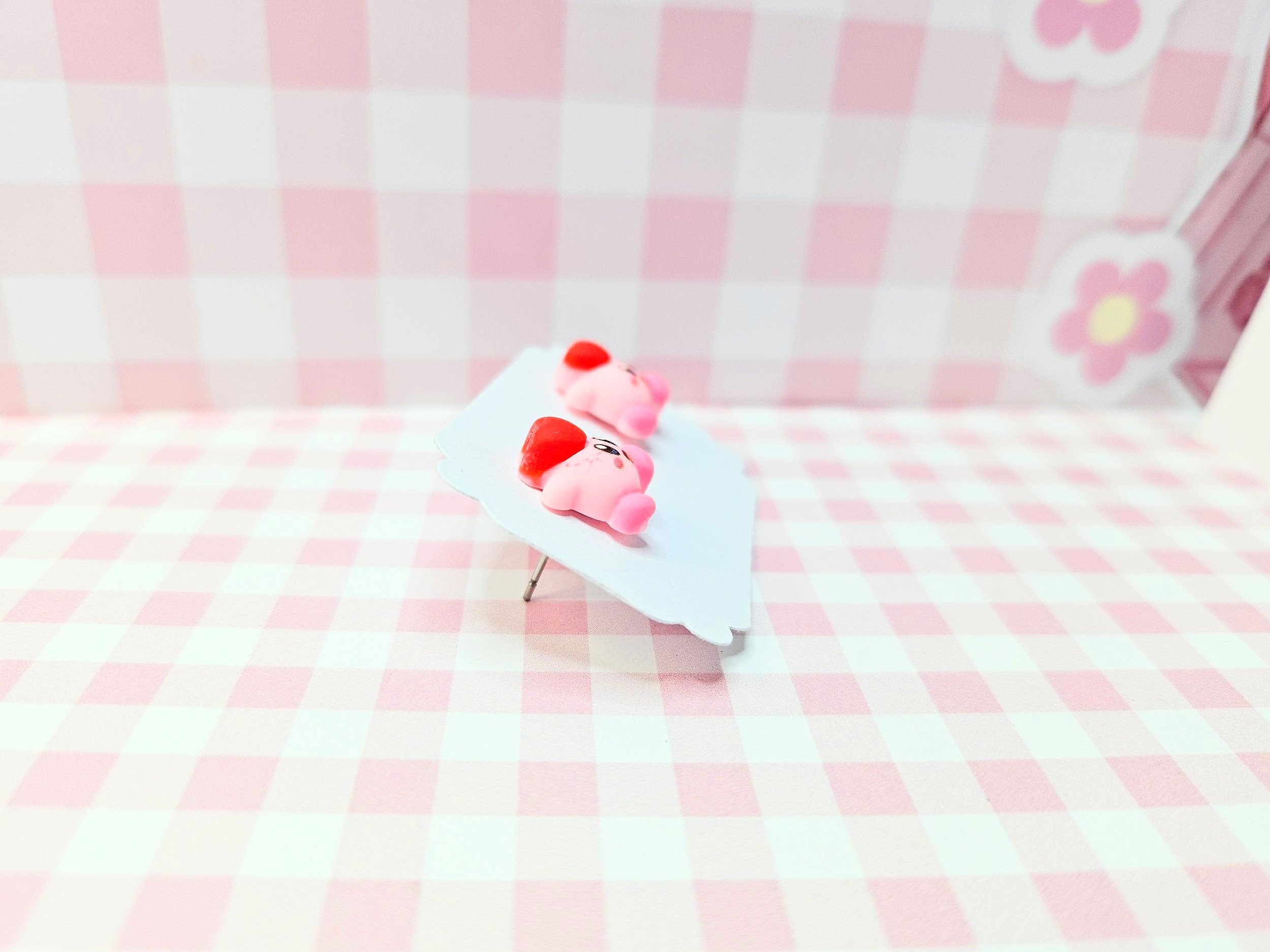Heart - Kirby Stud Charm Earrings
