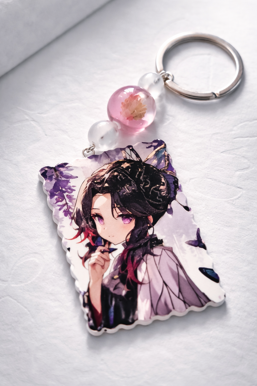 Shinobu Butterfly Muse – Whimsical Handmade Inspired Accessory