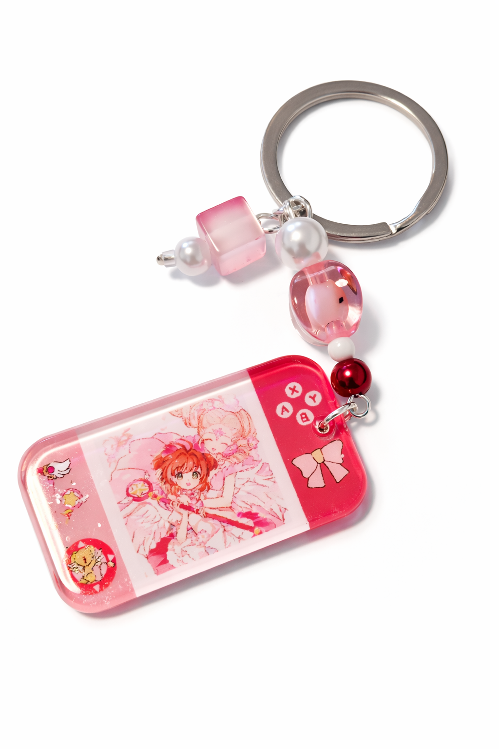 Card Capture Sakura Gamer Key Chain