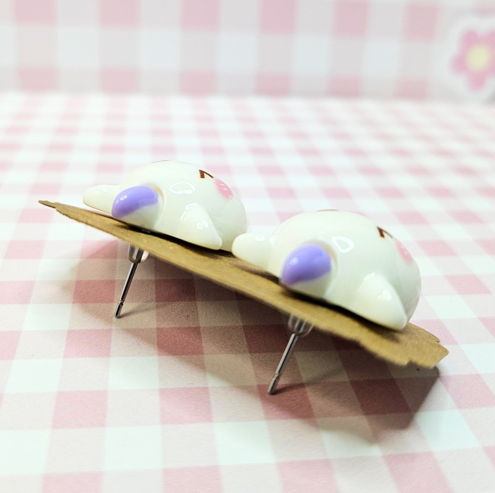 Whimsical Charm Earrings with Hypoallergenic Stud Posts – Unique Gift | EeveeLuna